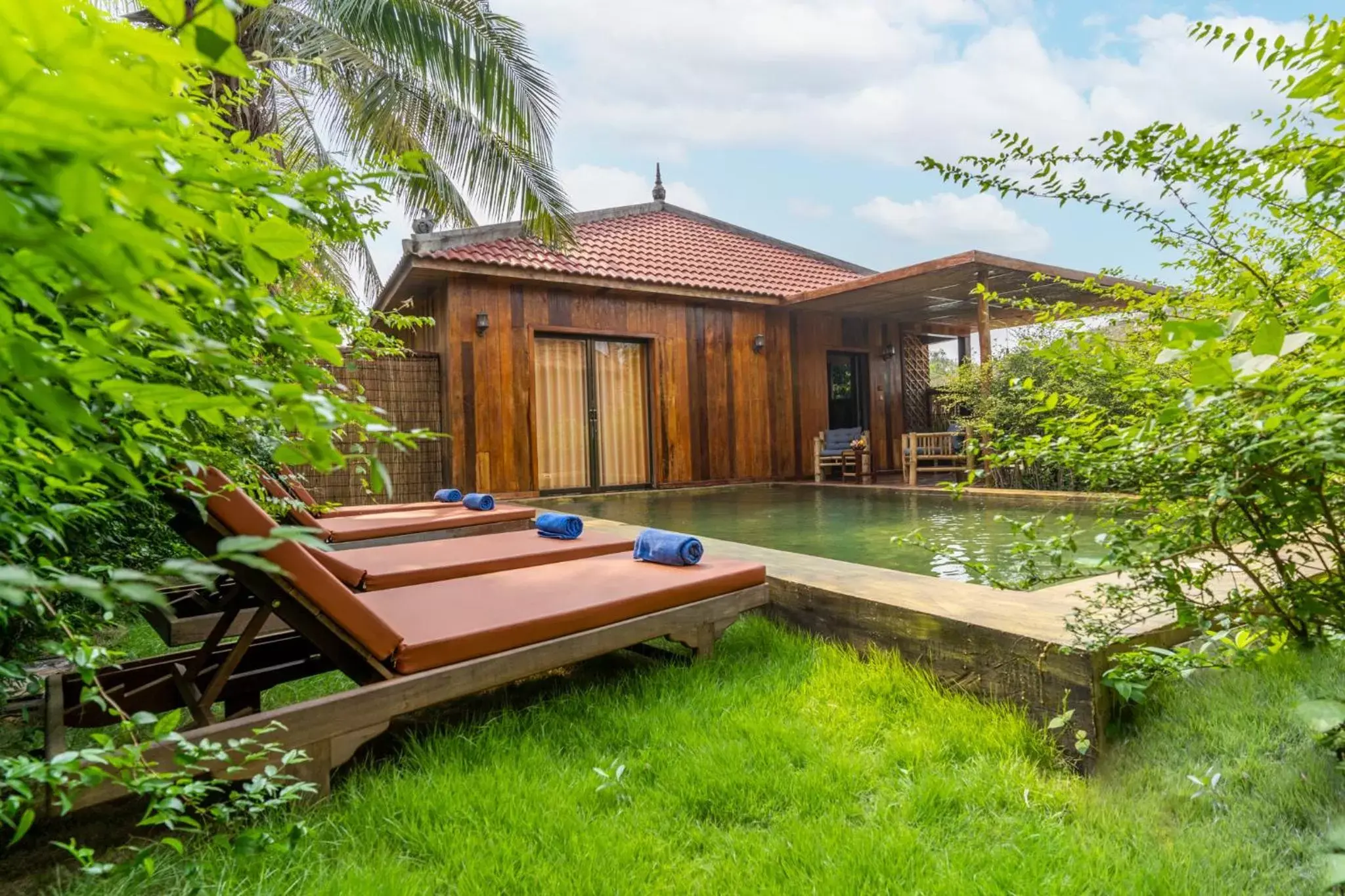 Two Bedroom Private Pool Villa in Authentic Khmer Village Resort Two Bedroom Private Pool Villa in Authentic Khmer Village Resort