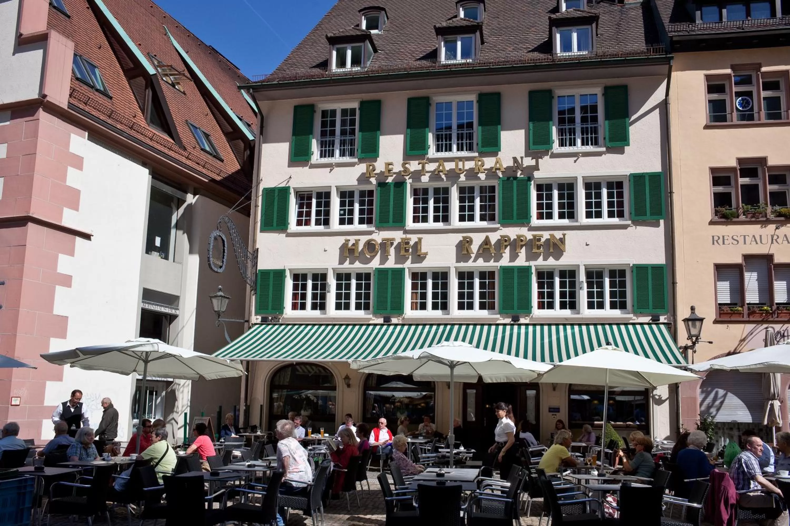 Facade/entrance in Hotel Rappen am Münsterplatz