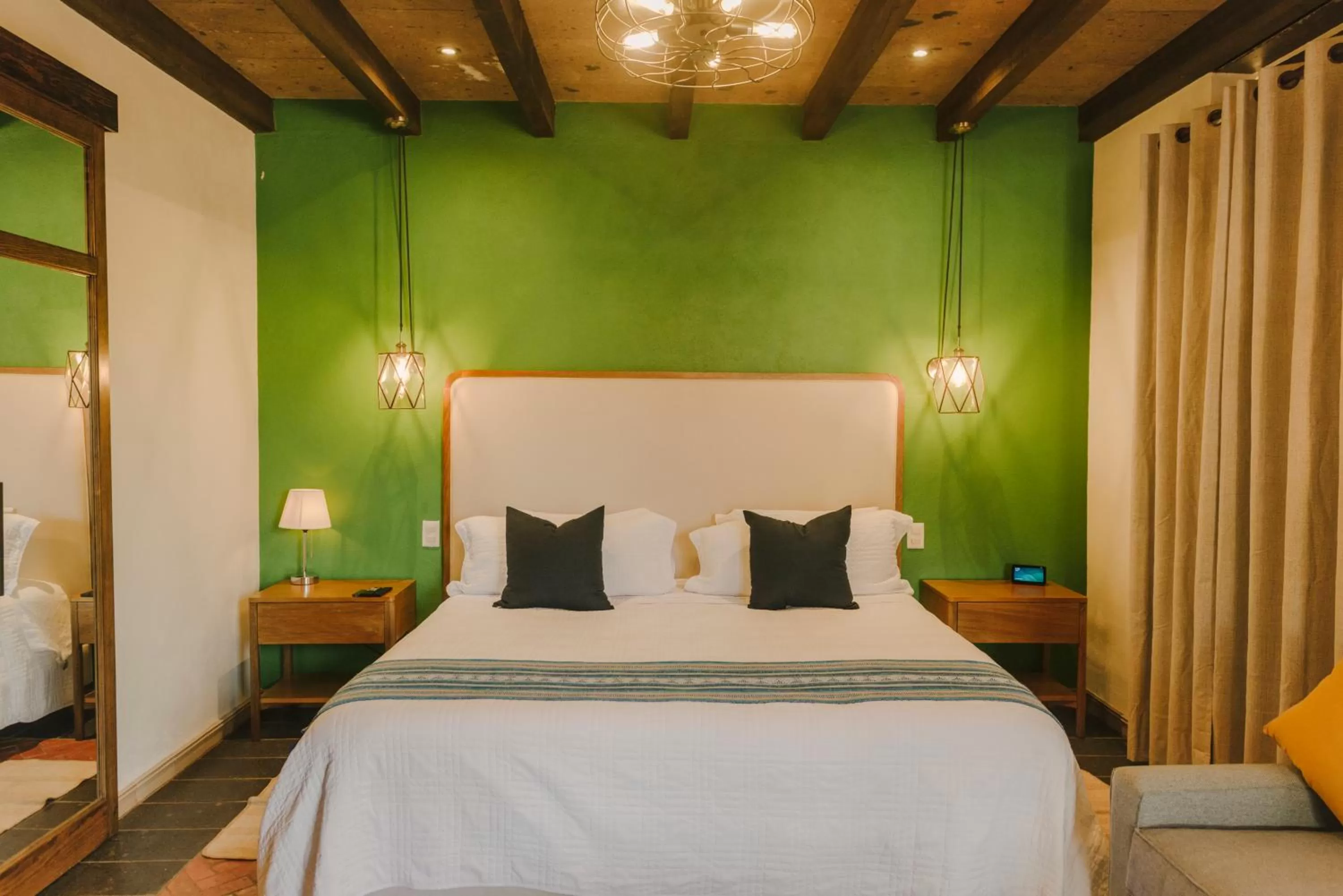 Bed in Agua Santa Hotel Boutique