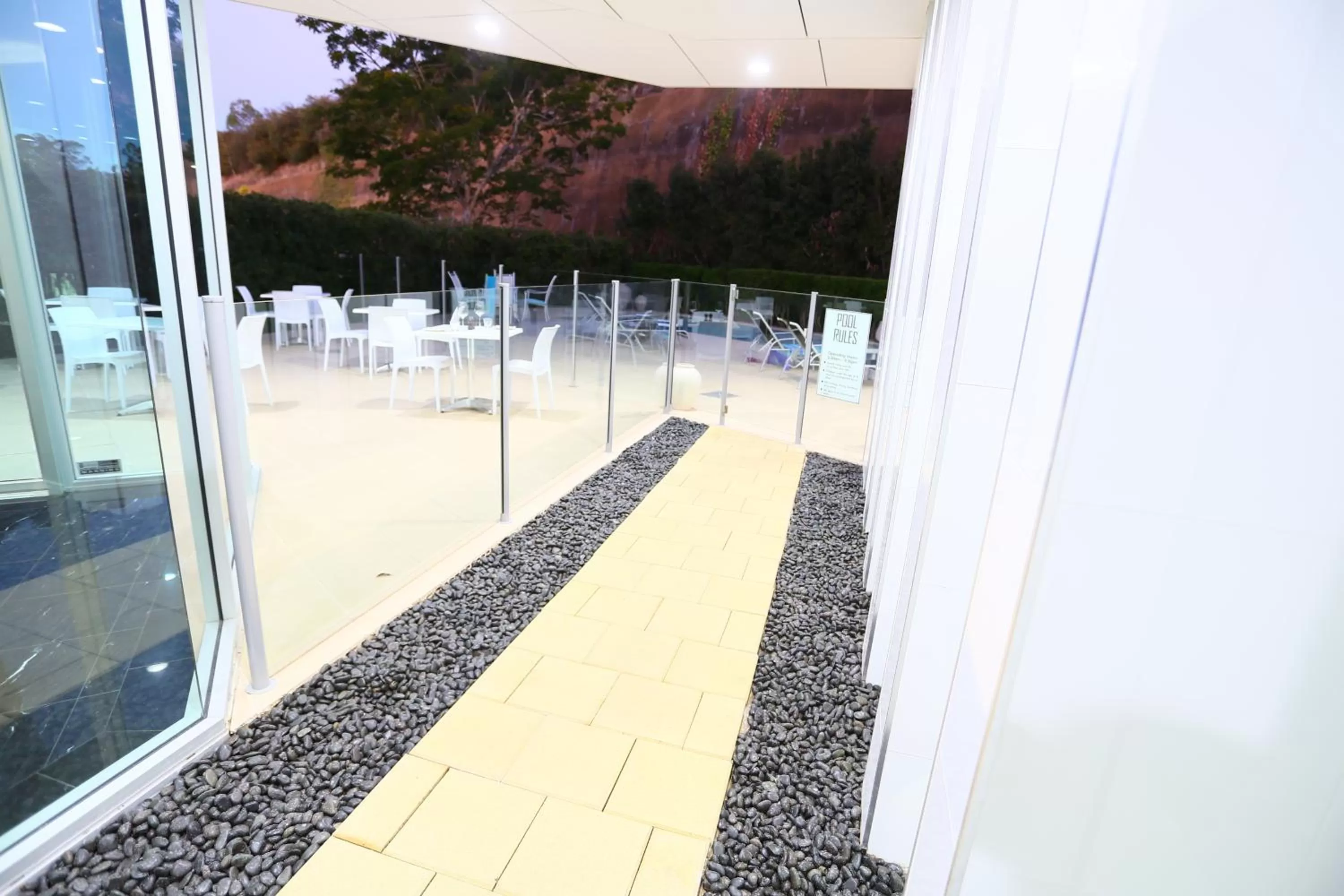 Swimming pool in Springfield Lakes Boutique Hotel