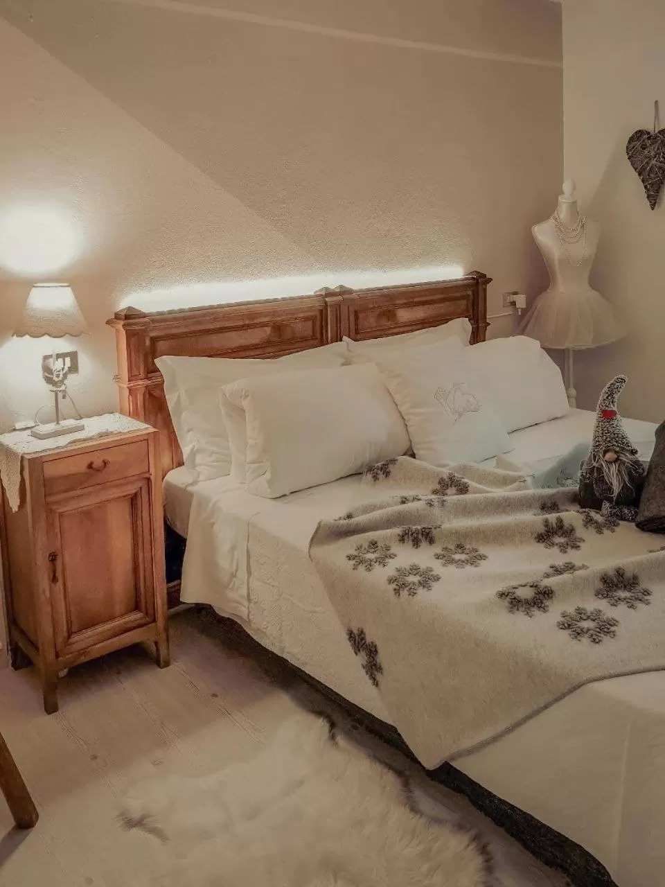 Bed in Le Coeur du Pont