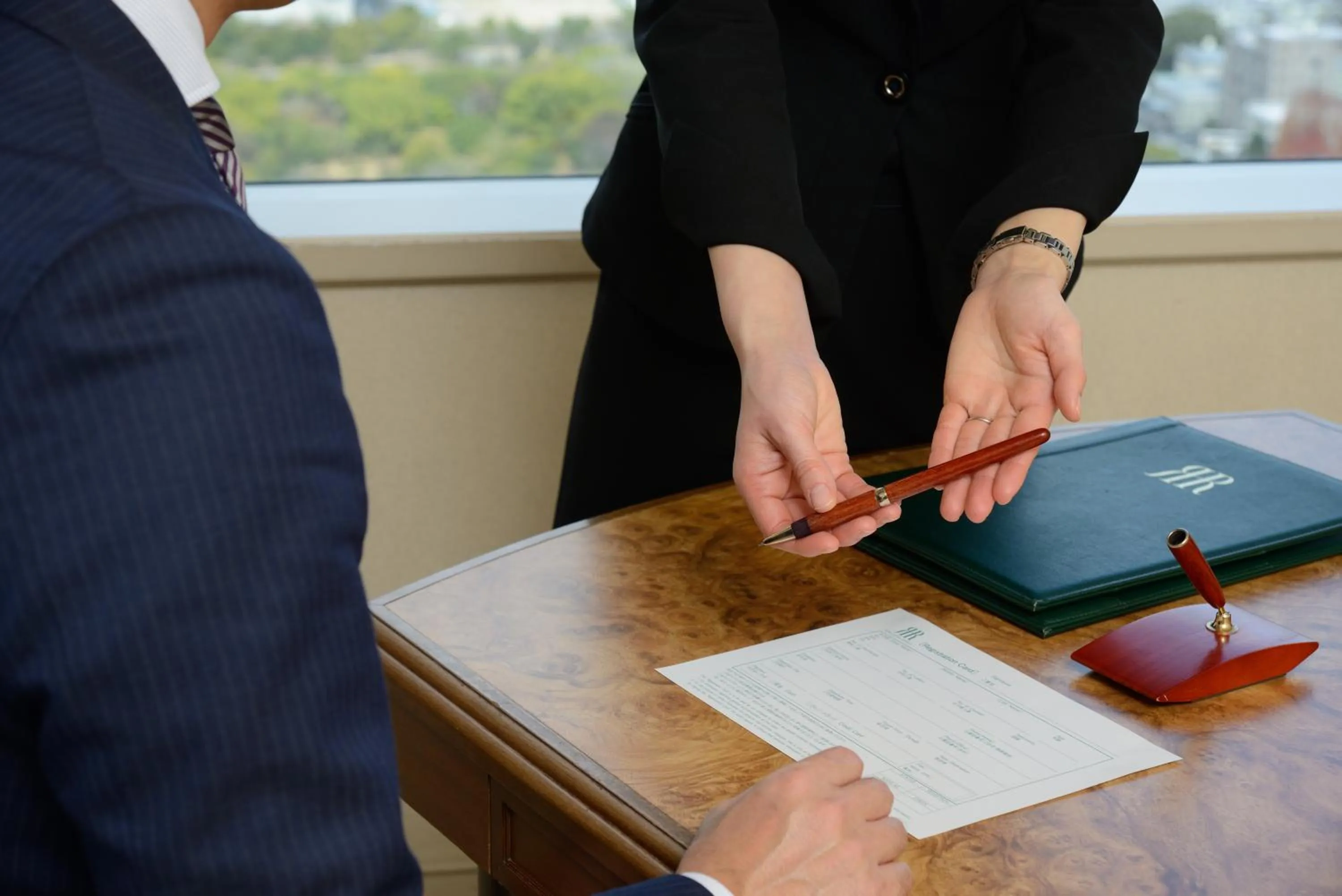 Staff in Rihga Royal Hotel Hiroshima