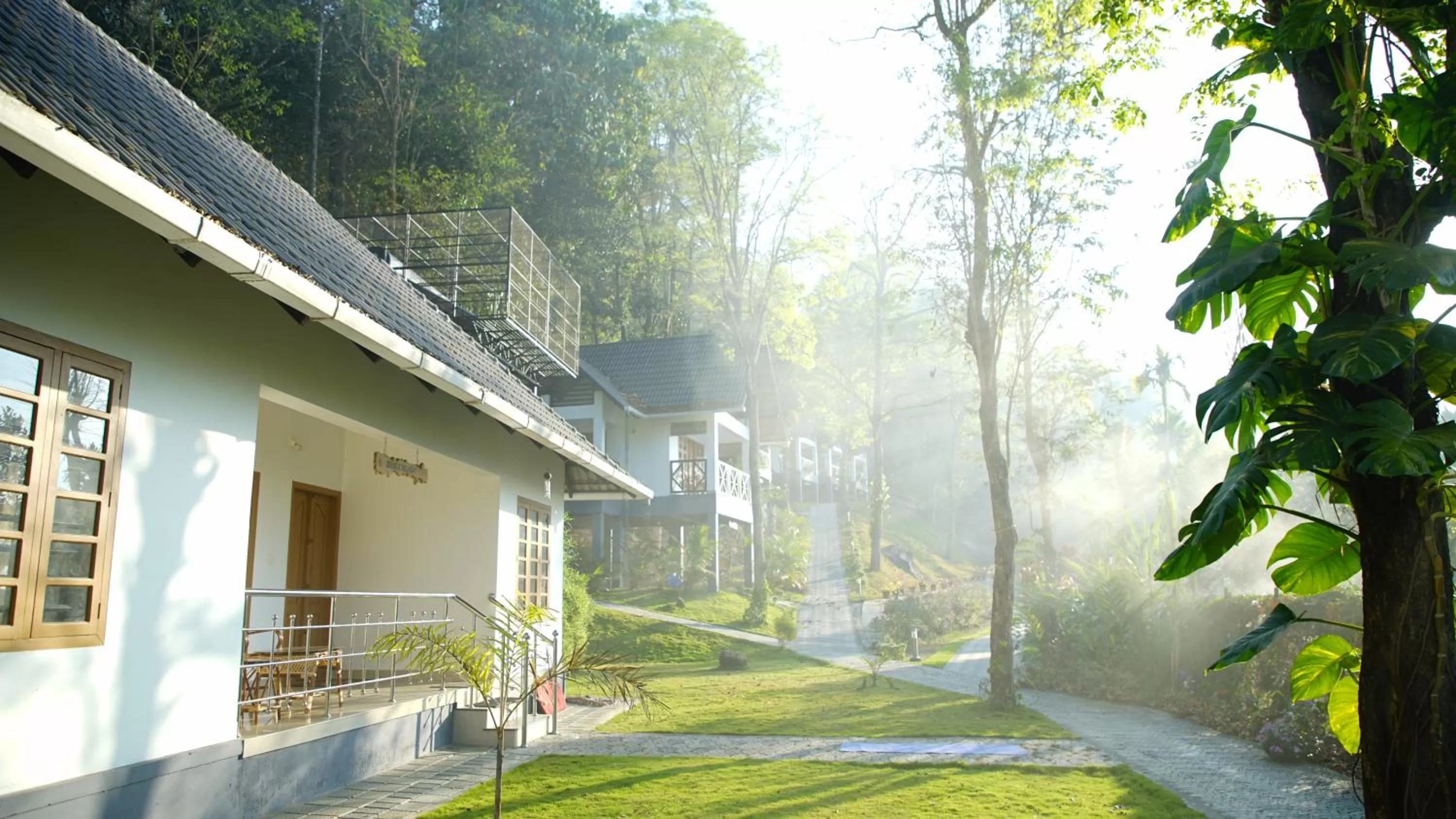 Garden, Property Building in Woodrose Resort