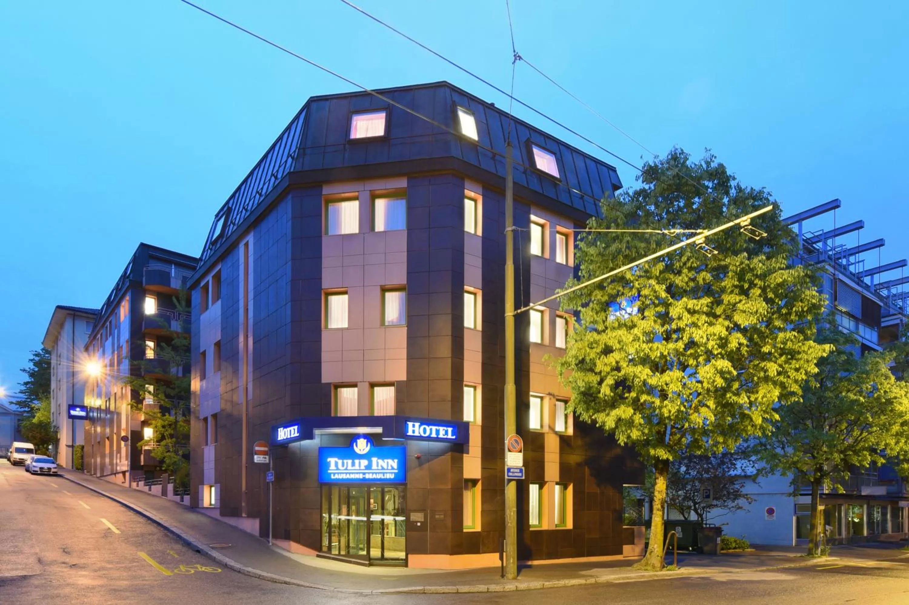 Property building in Tulip Inn Beaulieu Lausanne