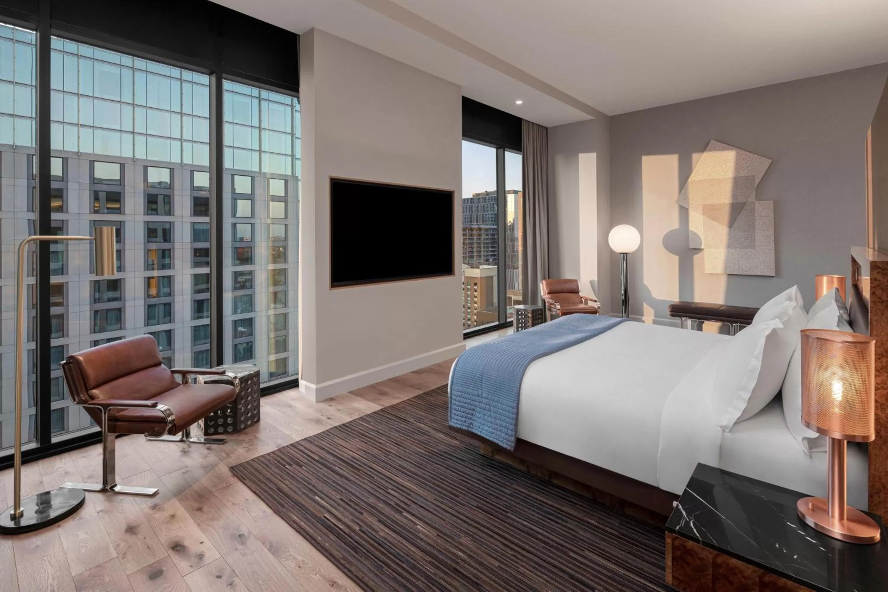 Bedroom, Bed in The Joseph, a Luxury Collection Hotel, Nashville