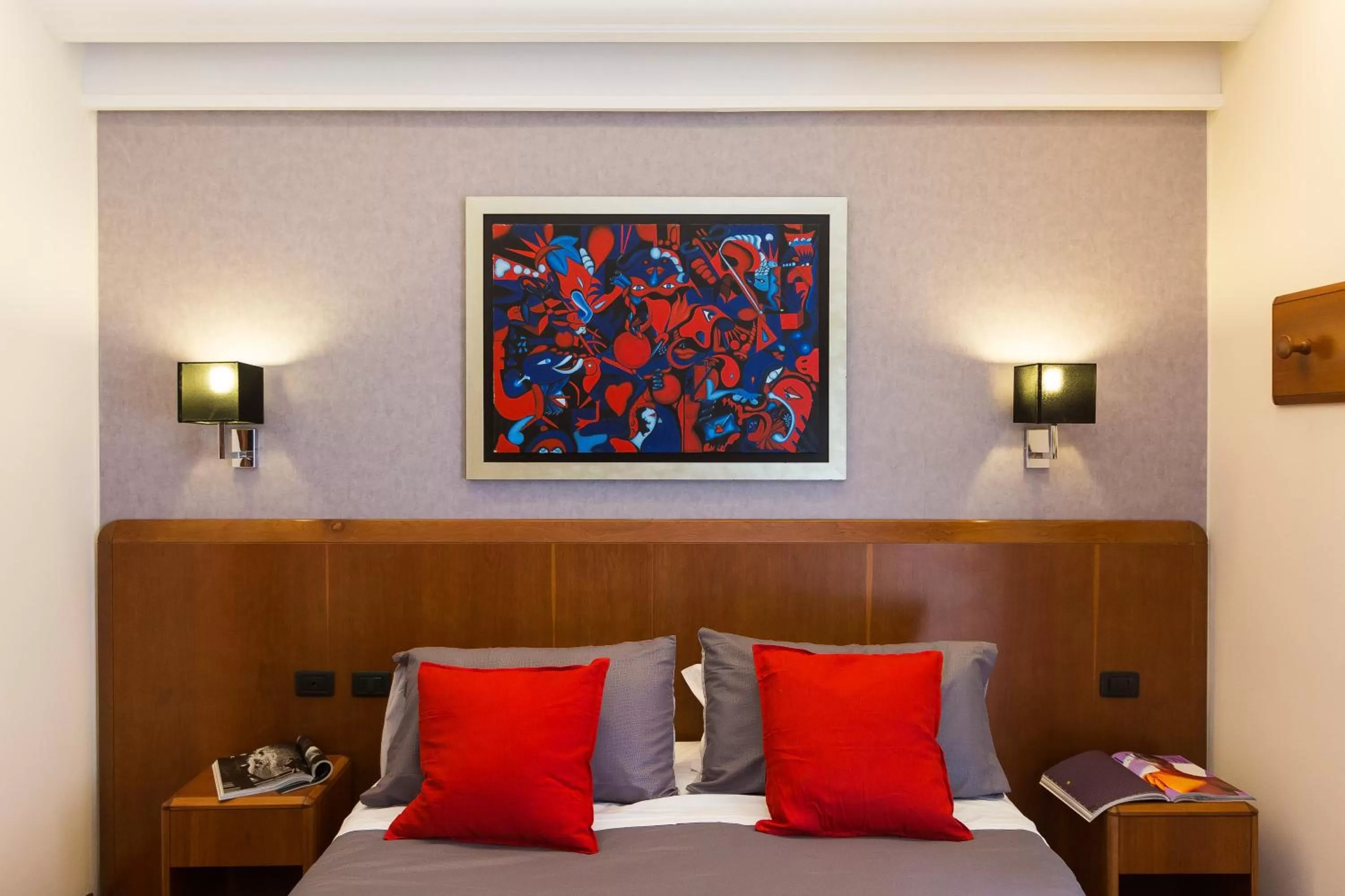 Bedroom in Filomena Arthouse