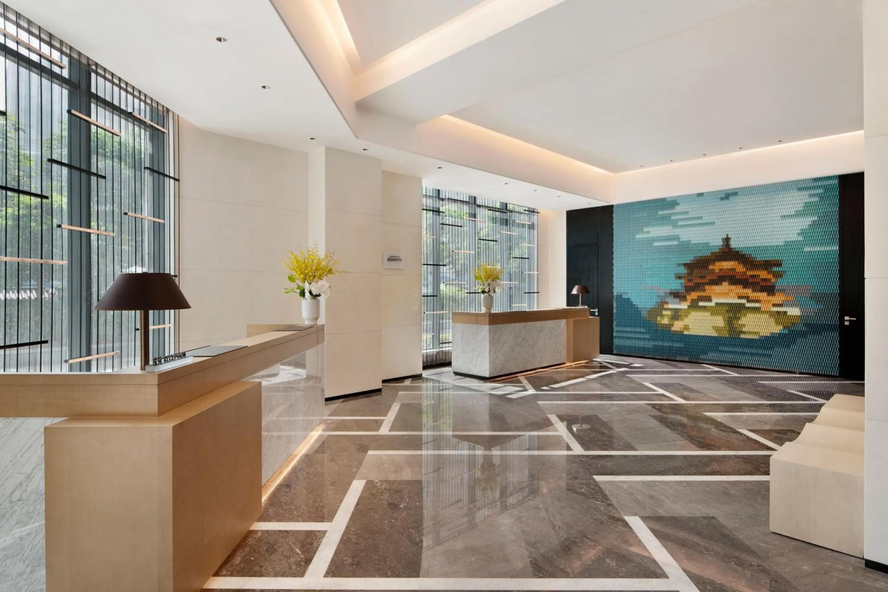 Lobby or reception in Delta Hotels by Marriott Xi'an