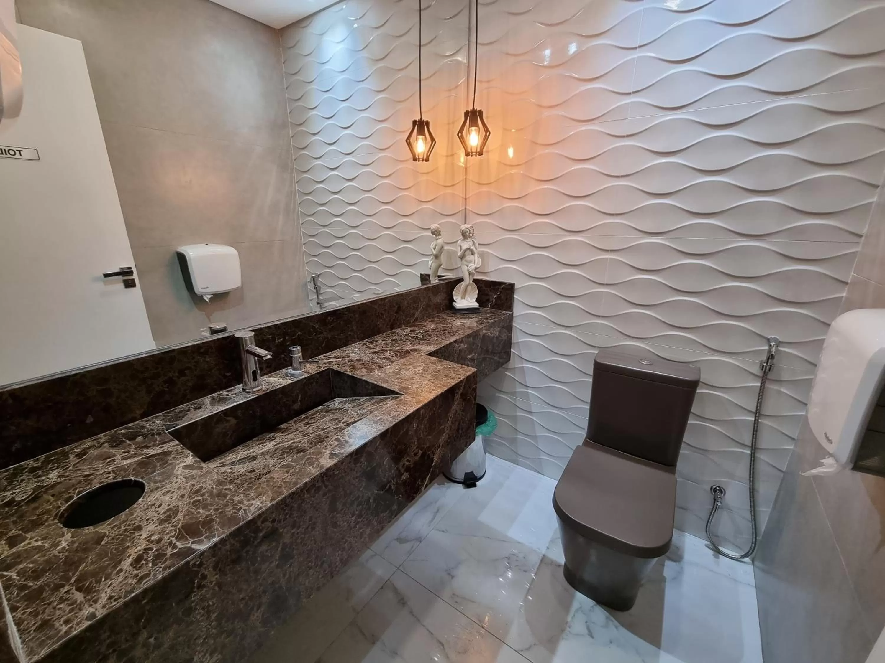 Bathroom in Hotel Rouver