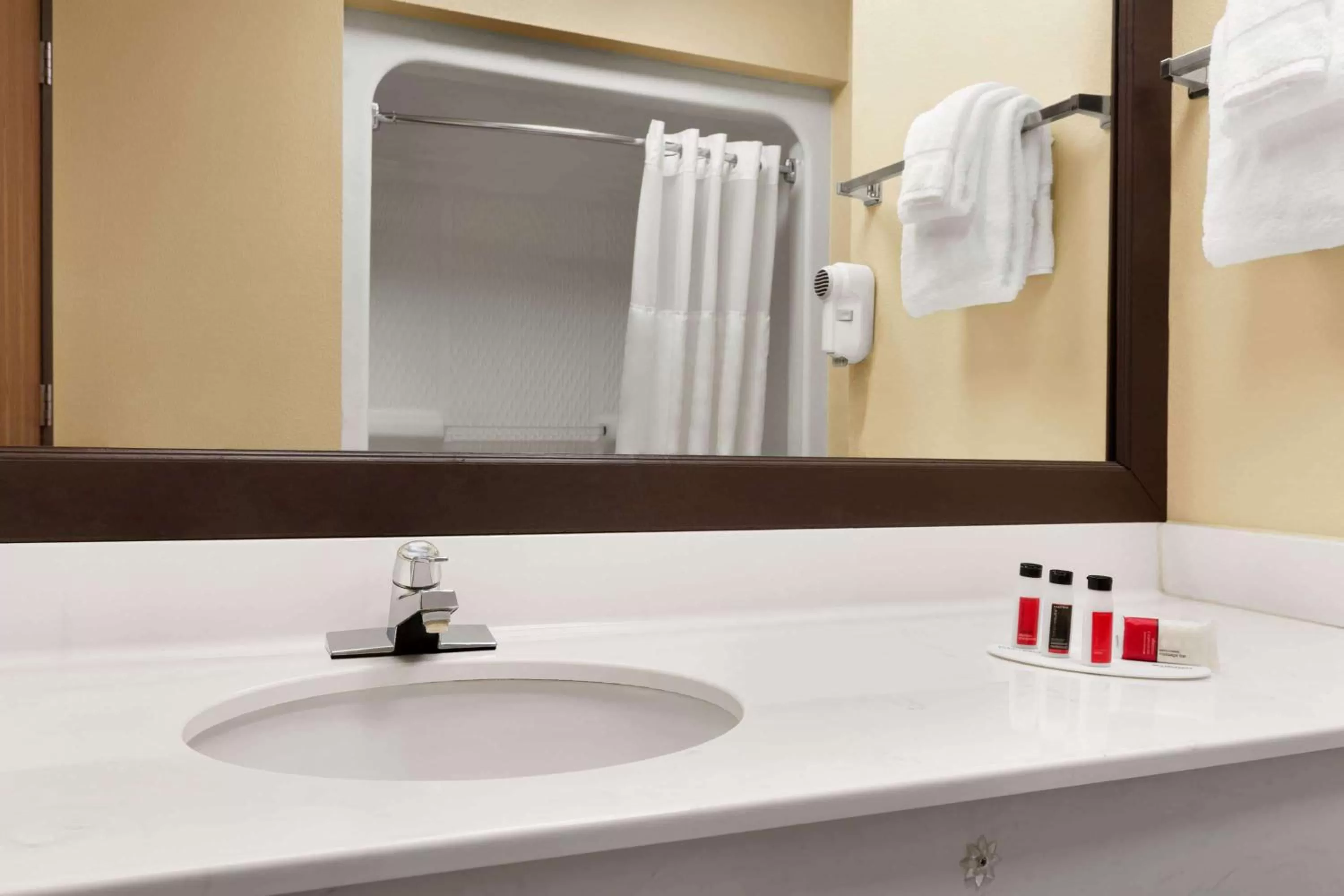 Bathroom in Baymont by Wyndham Rocky Mount