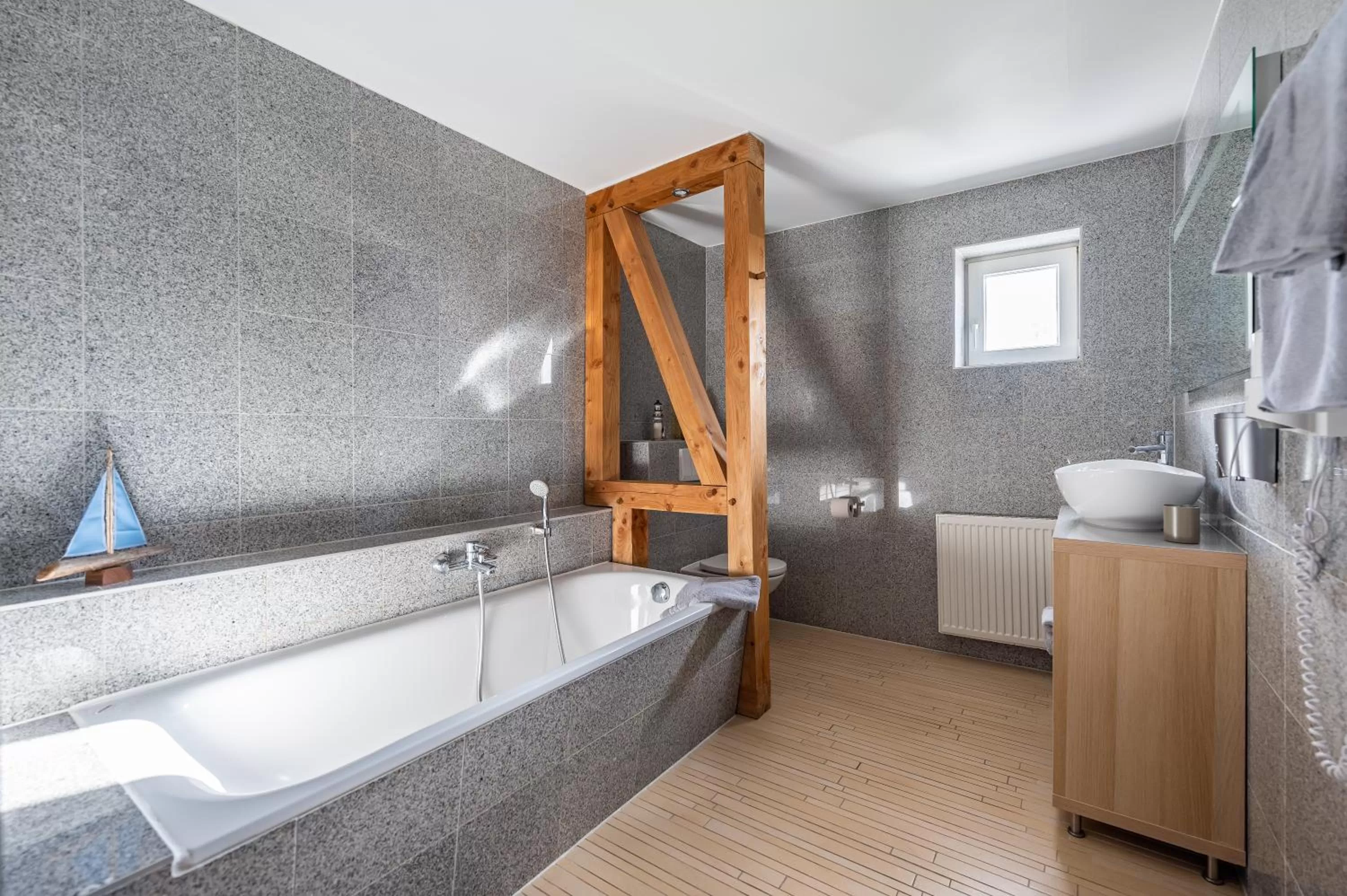 Bathroom in Haus Ferienglück Sauna im Haus