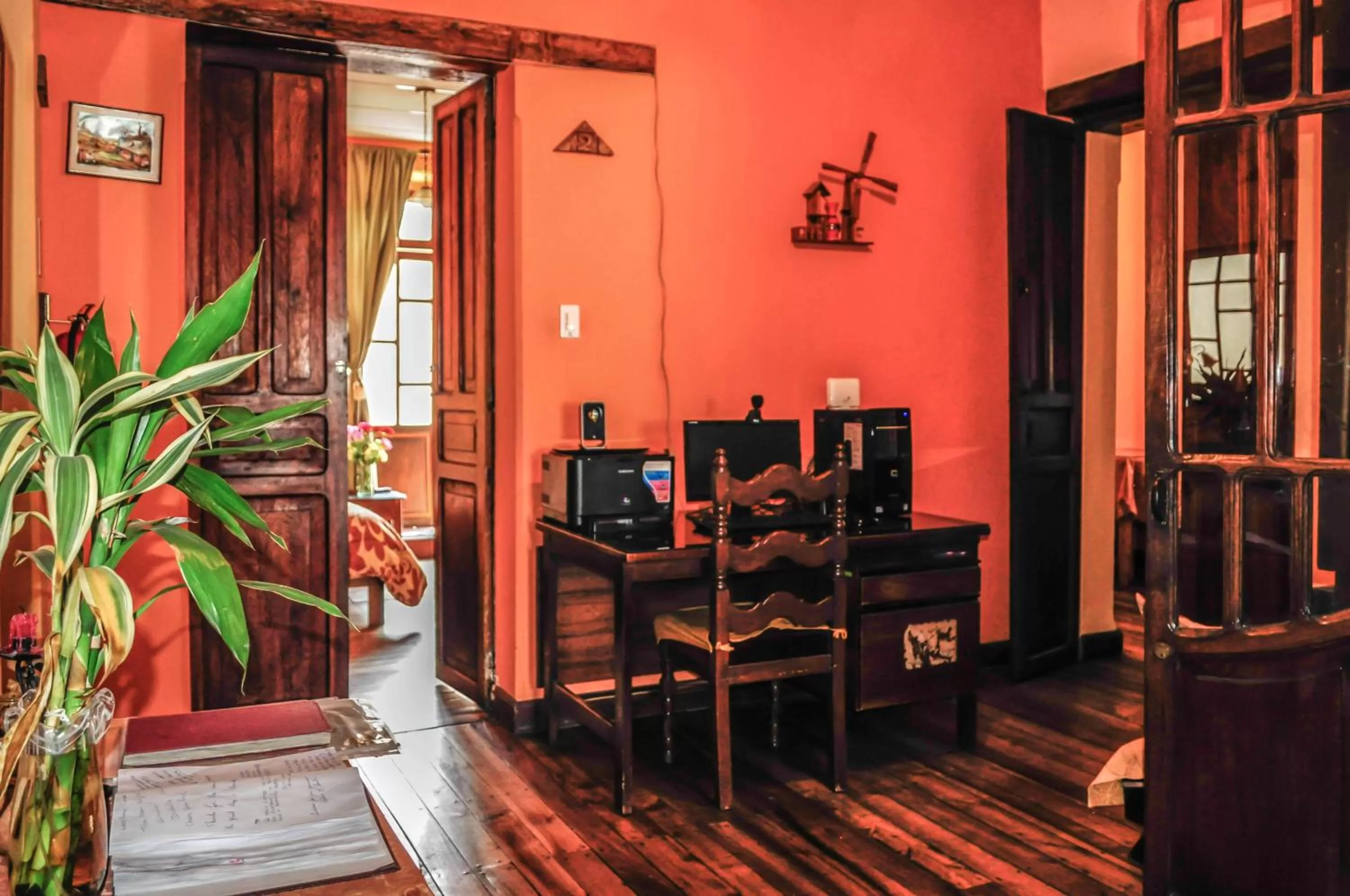 Seating area, Restaurant/Places to Eat in La Posada Colonial