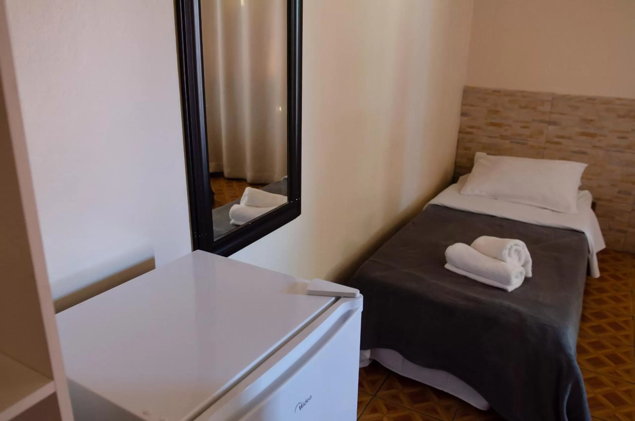 Bed in Pousada Barth