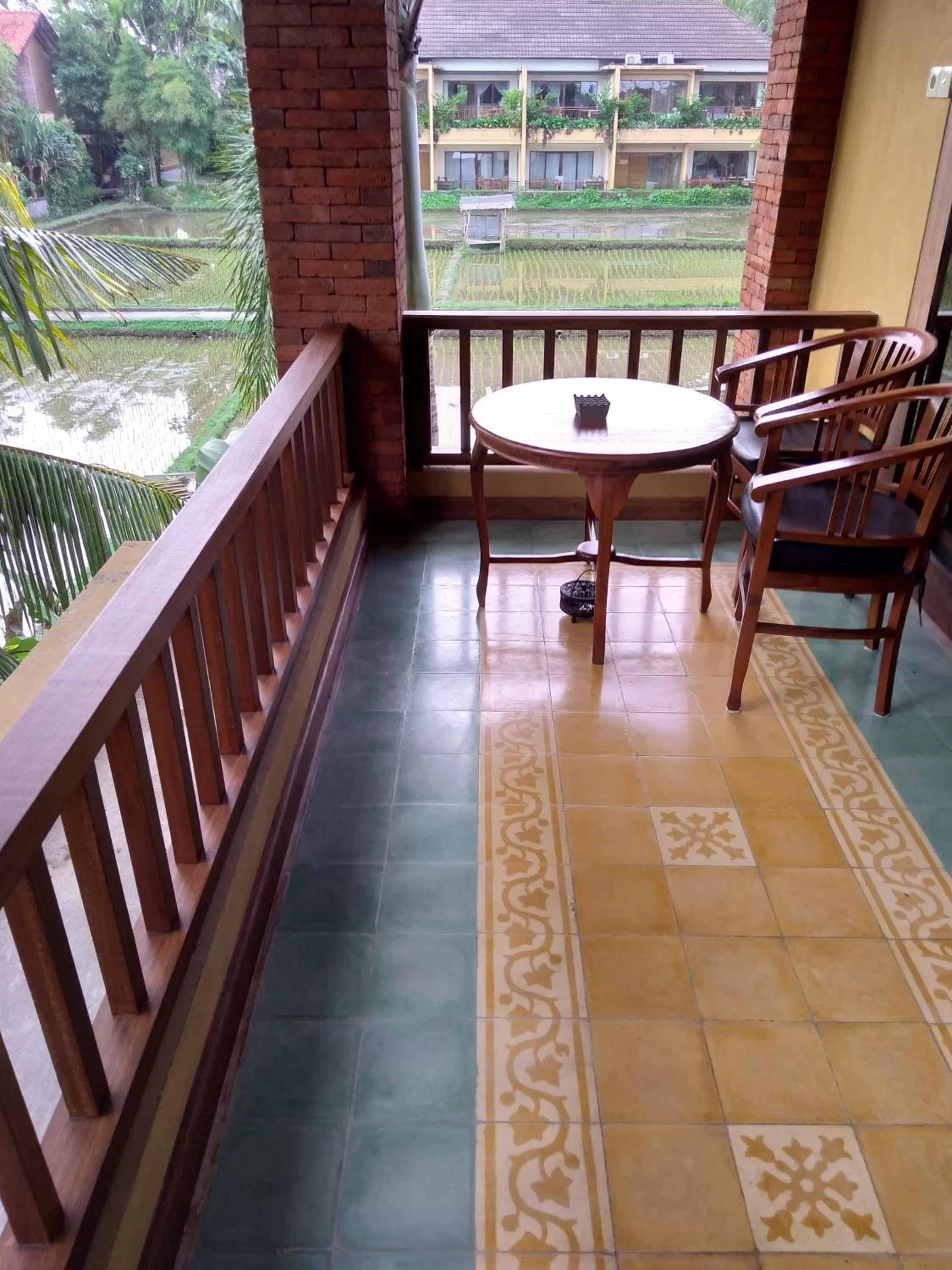 Balcony/Terrace in Ubud Lestari Bungalows