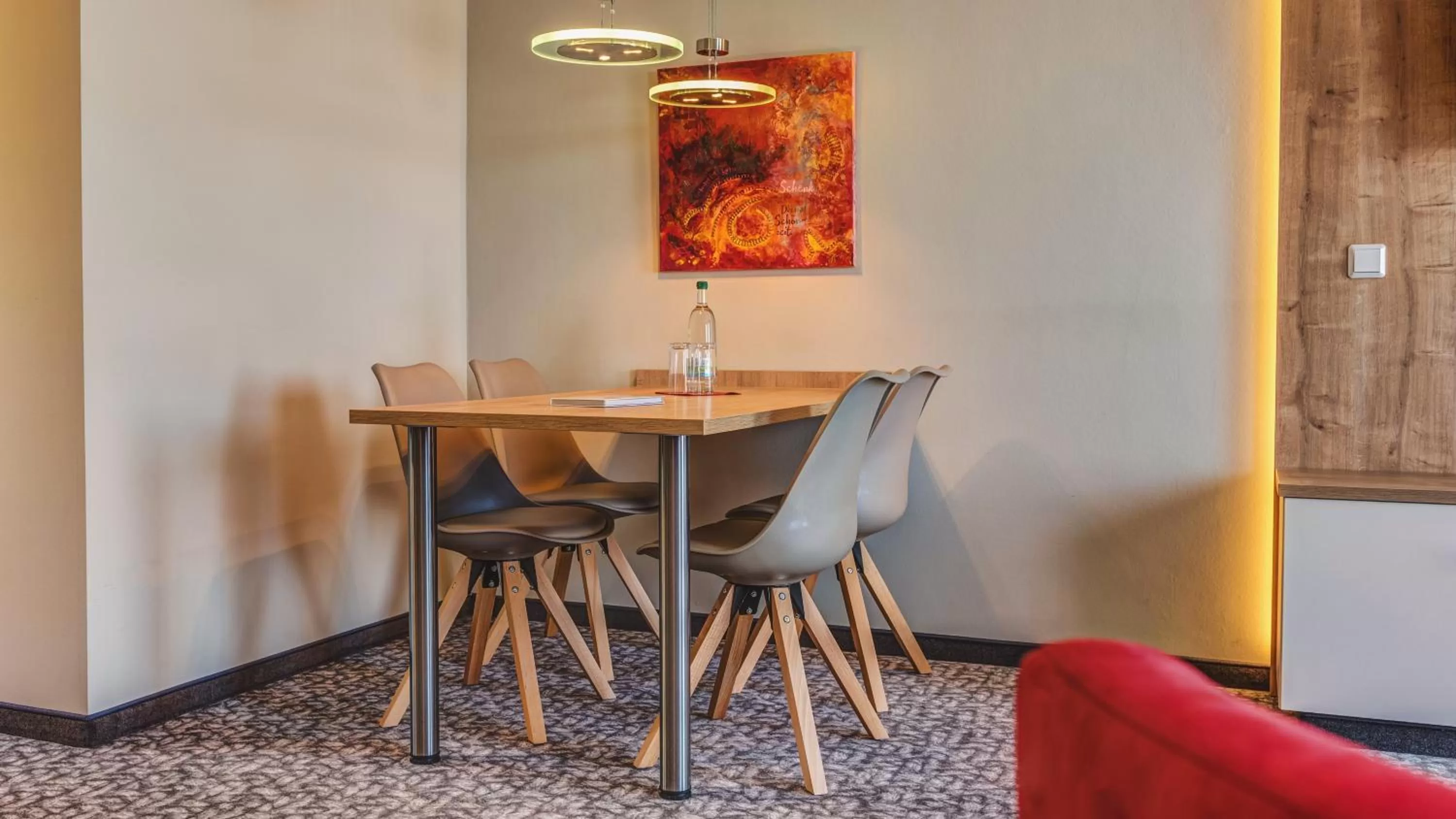 Living room, Dining Area in Hotel & Pension Traumblick