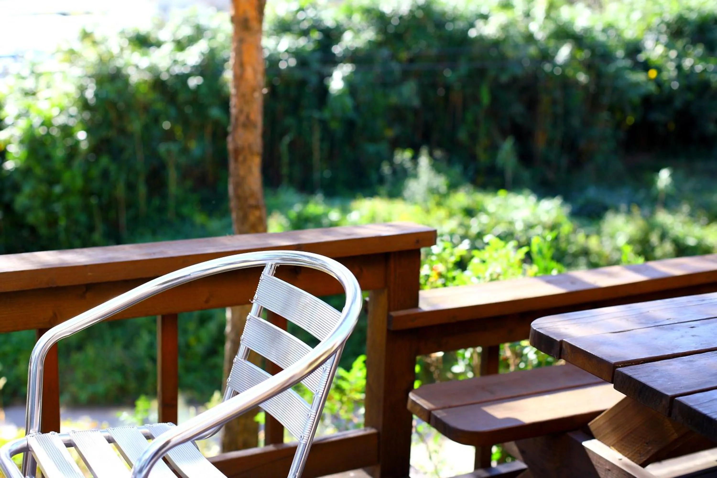 Patio in Casa Seorak Bed and Breakfast