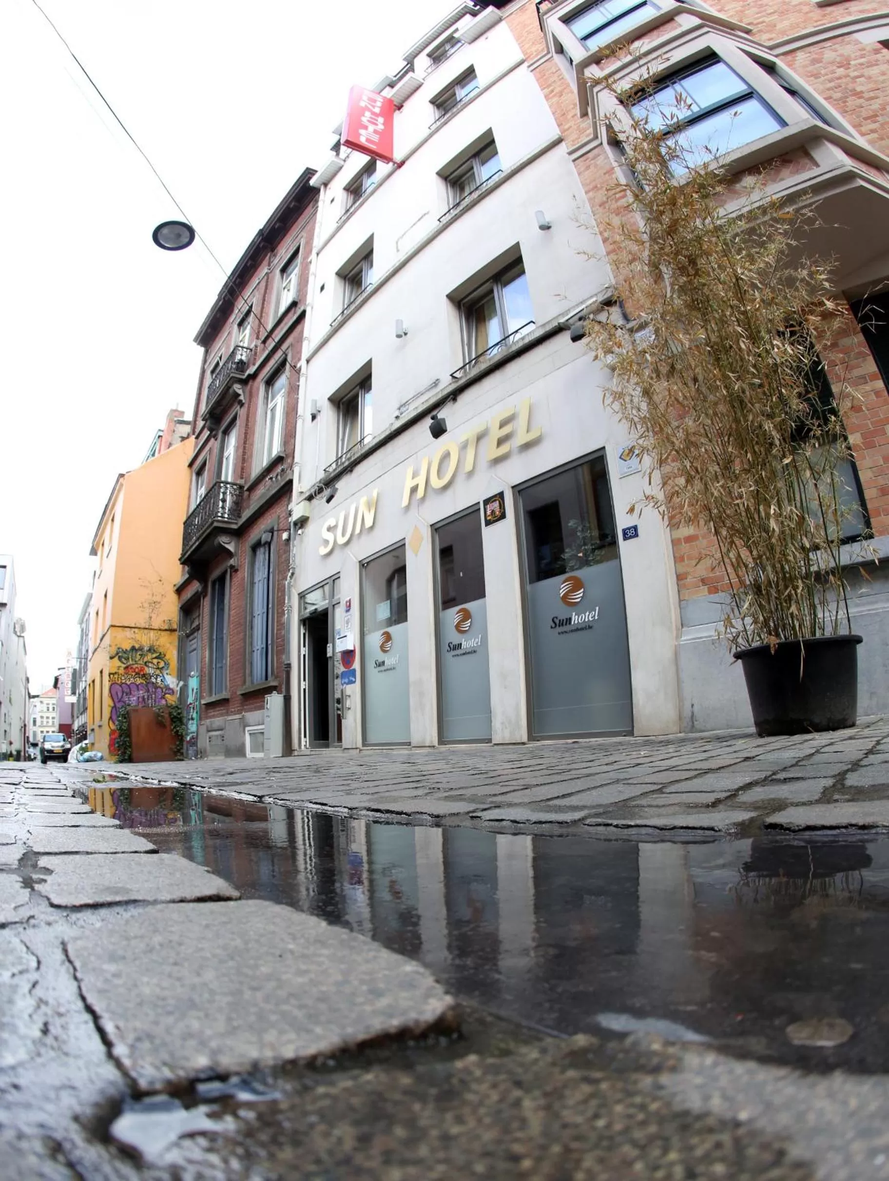 Bird's eye view in Sun Hotel