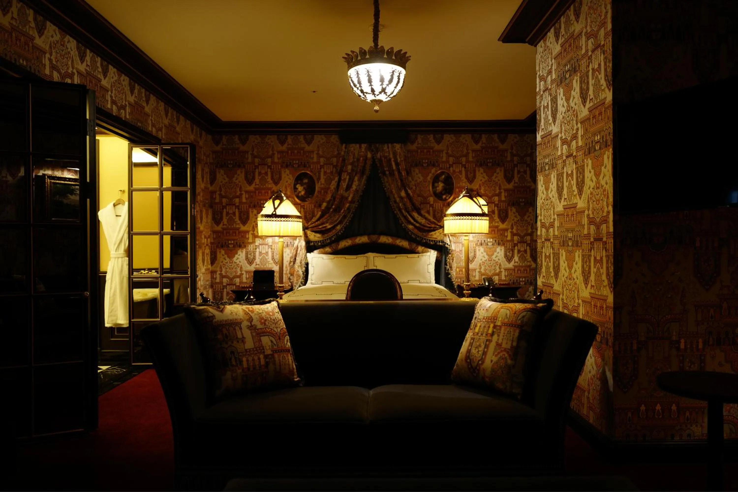 Seating area in L'Escape Hotel