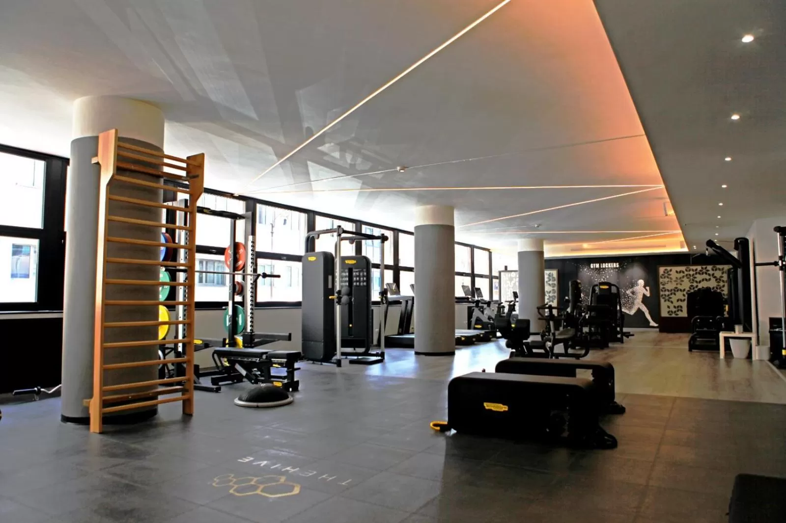 Fitness centre/facilities in The Hive Hotel