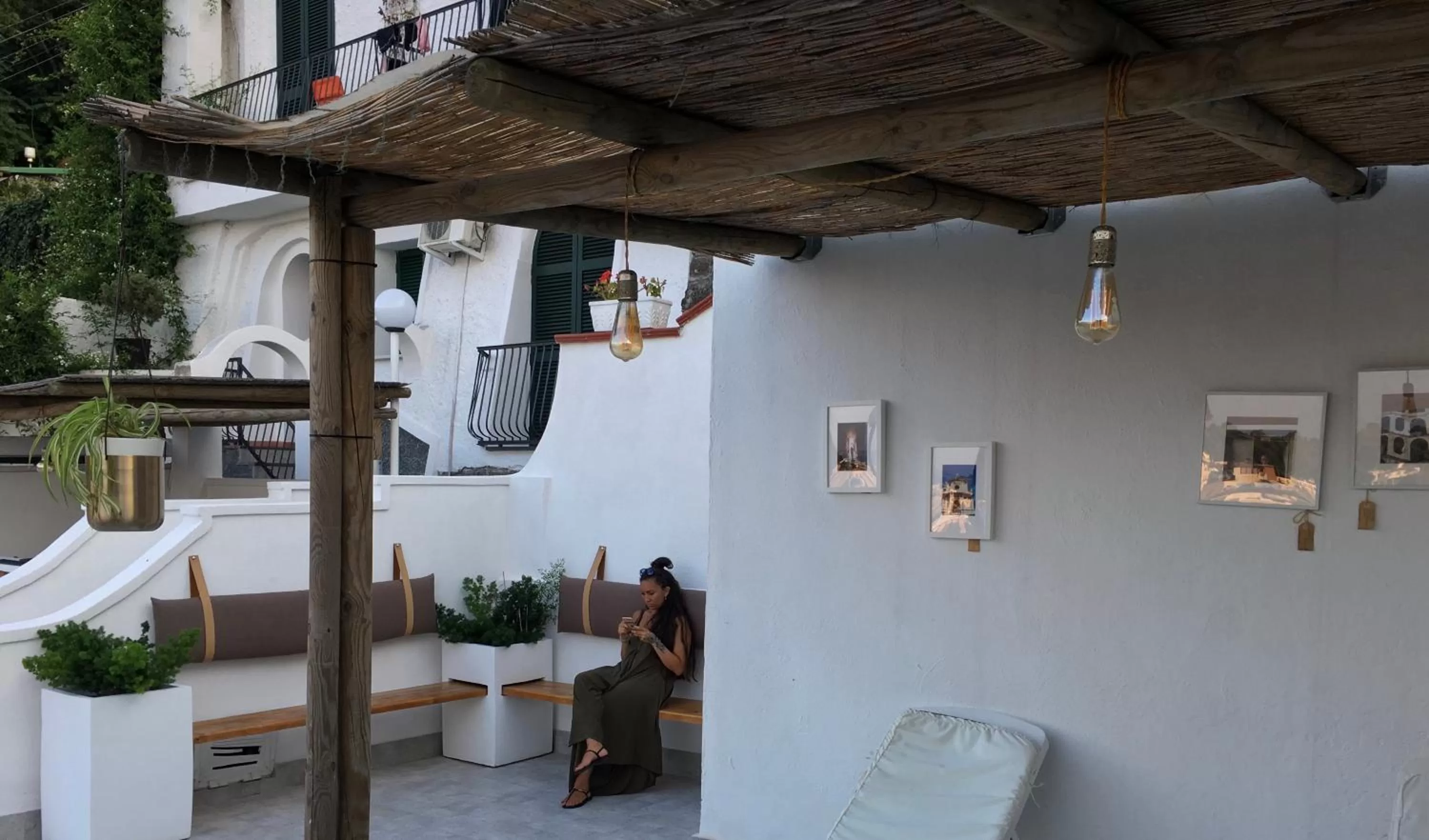 Balcony/Terrace in Black Market Hotel