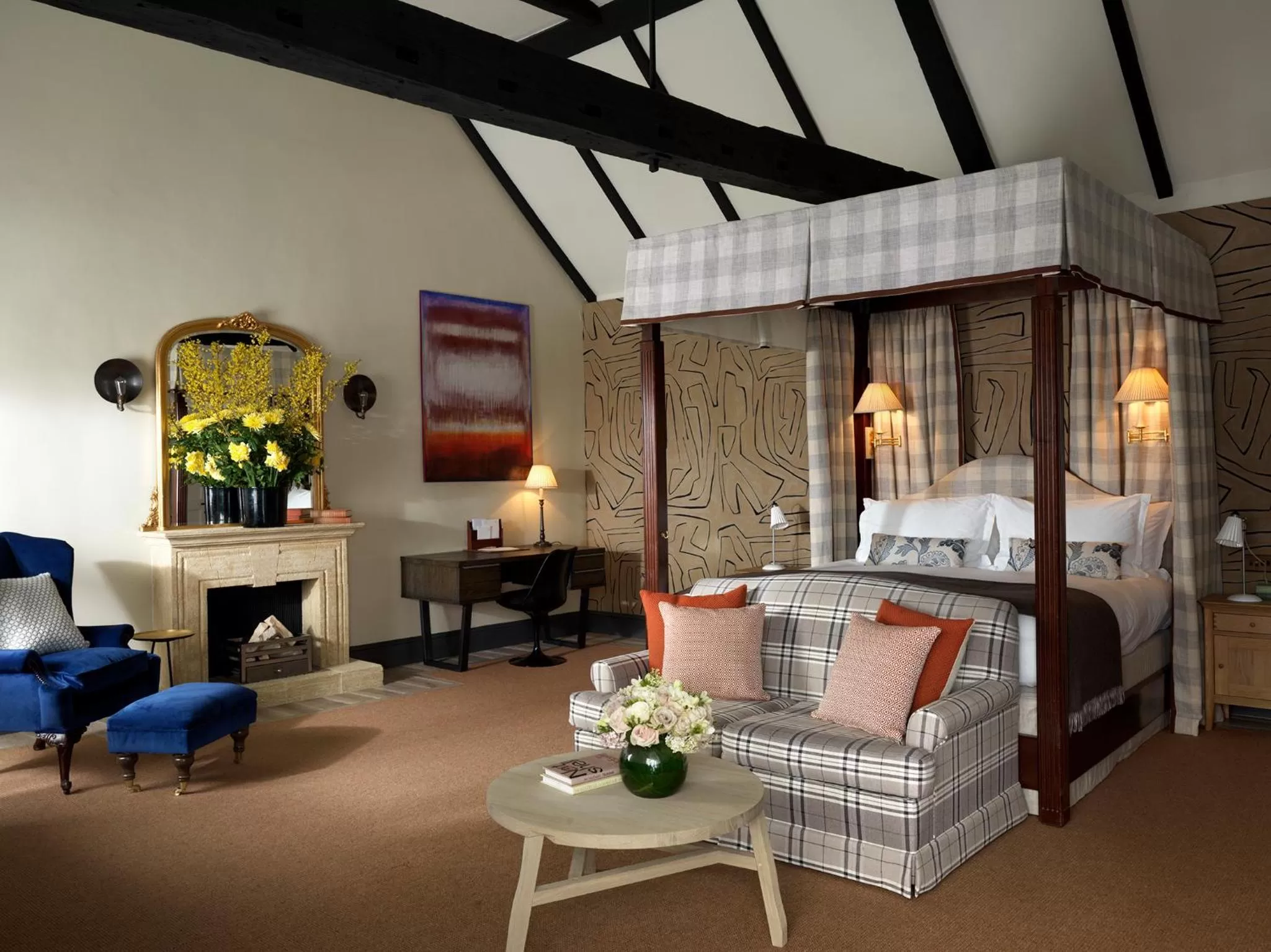 Bedroom, Bed in The Stafford London