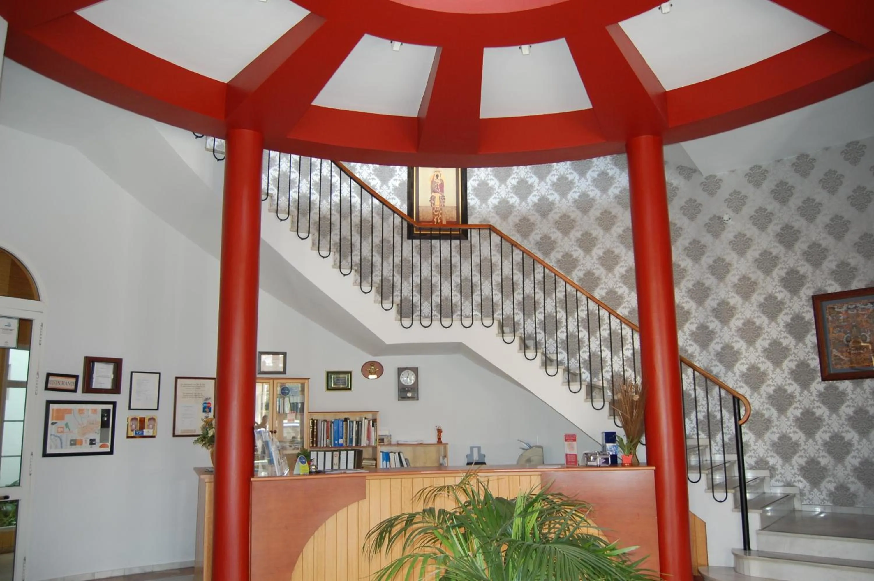 Lobby or reception in Hotel Castillo