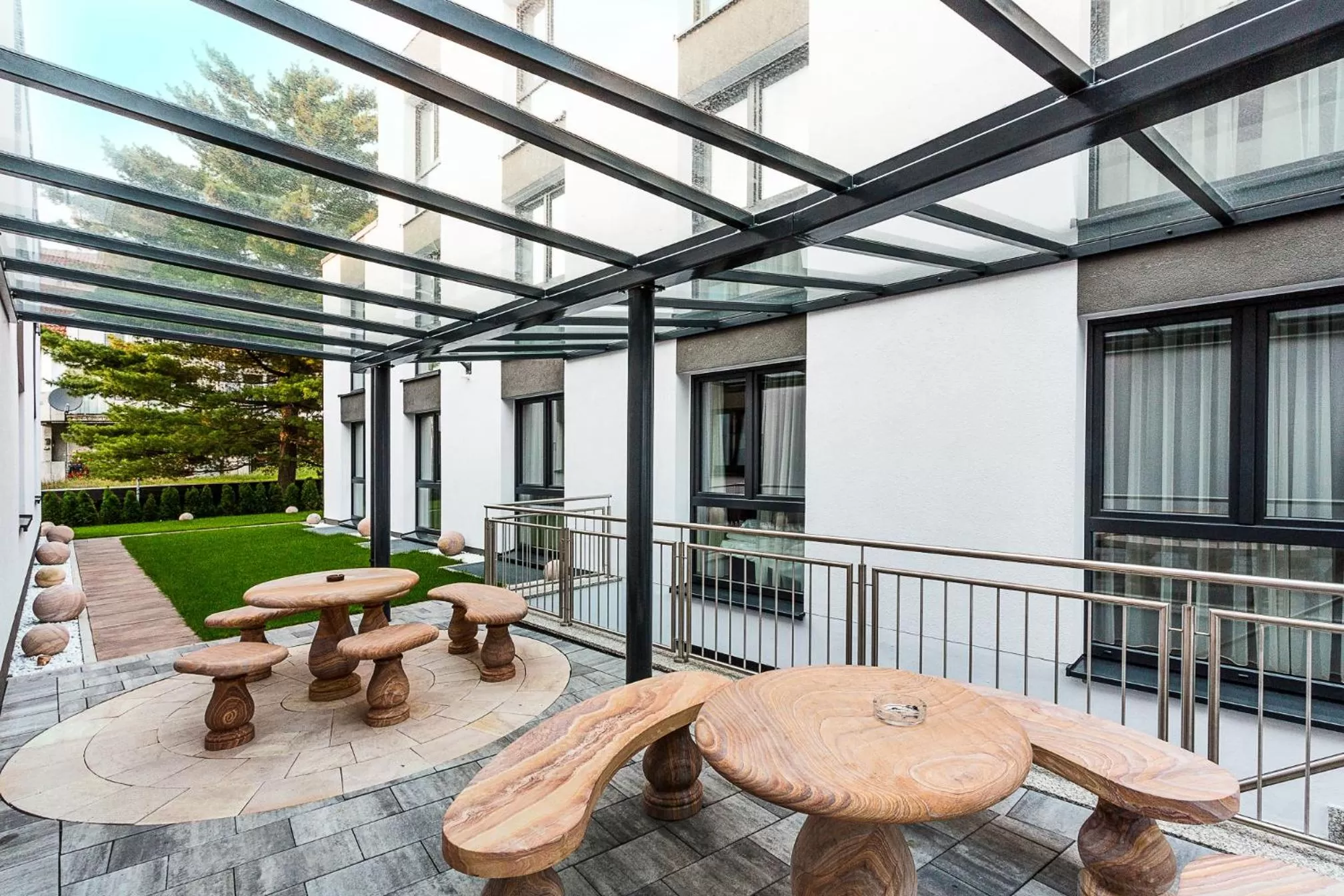 Property building in Naam Hotel & Apartments Frankfurt City-Messe Airport