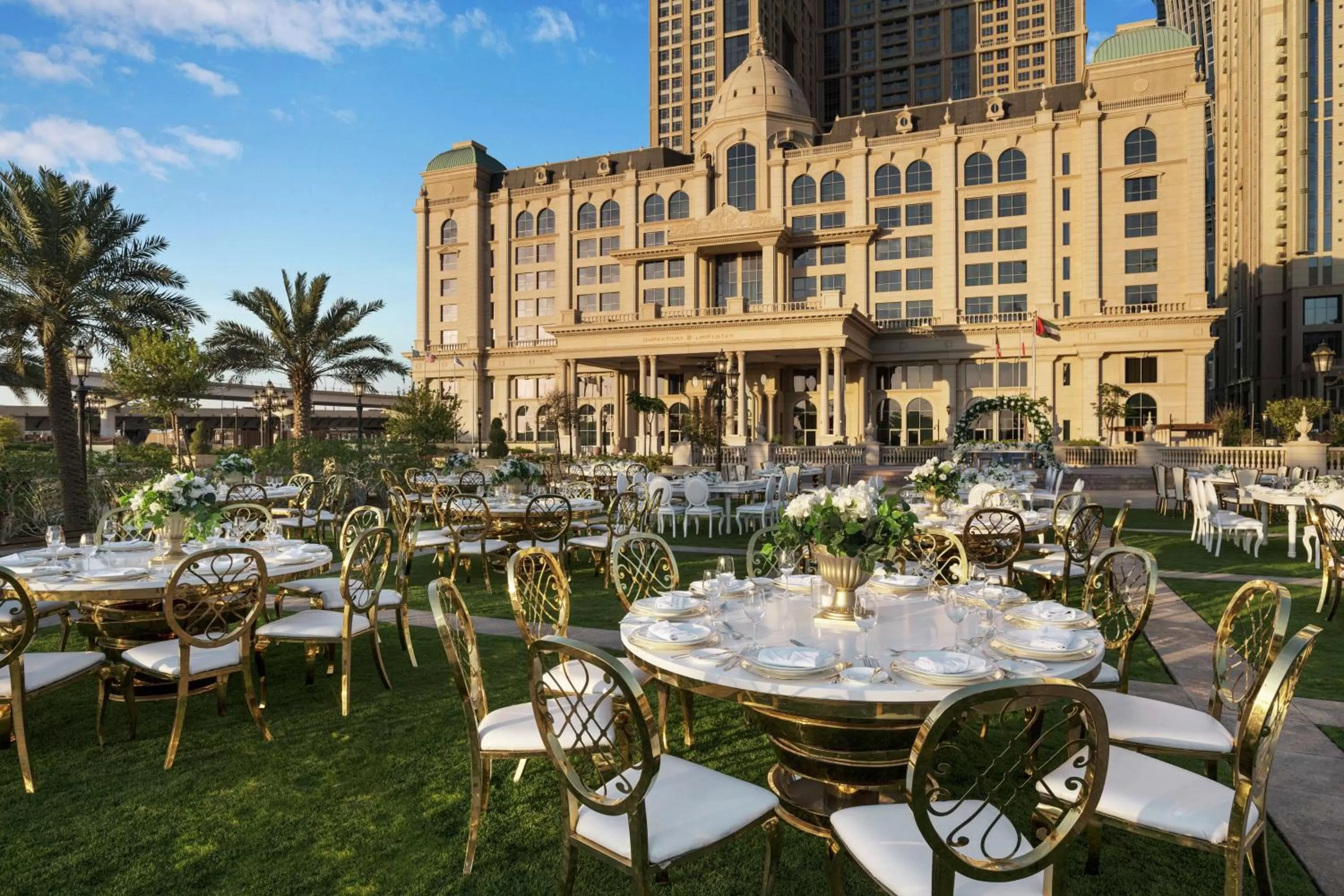 Property building in Al Habtoor Palace - Preferred Hotels & Resorts