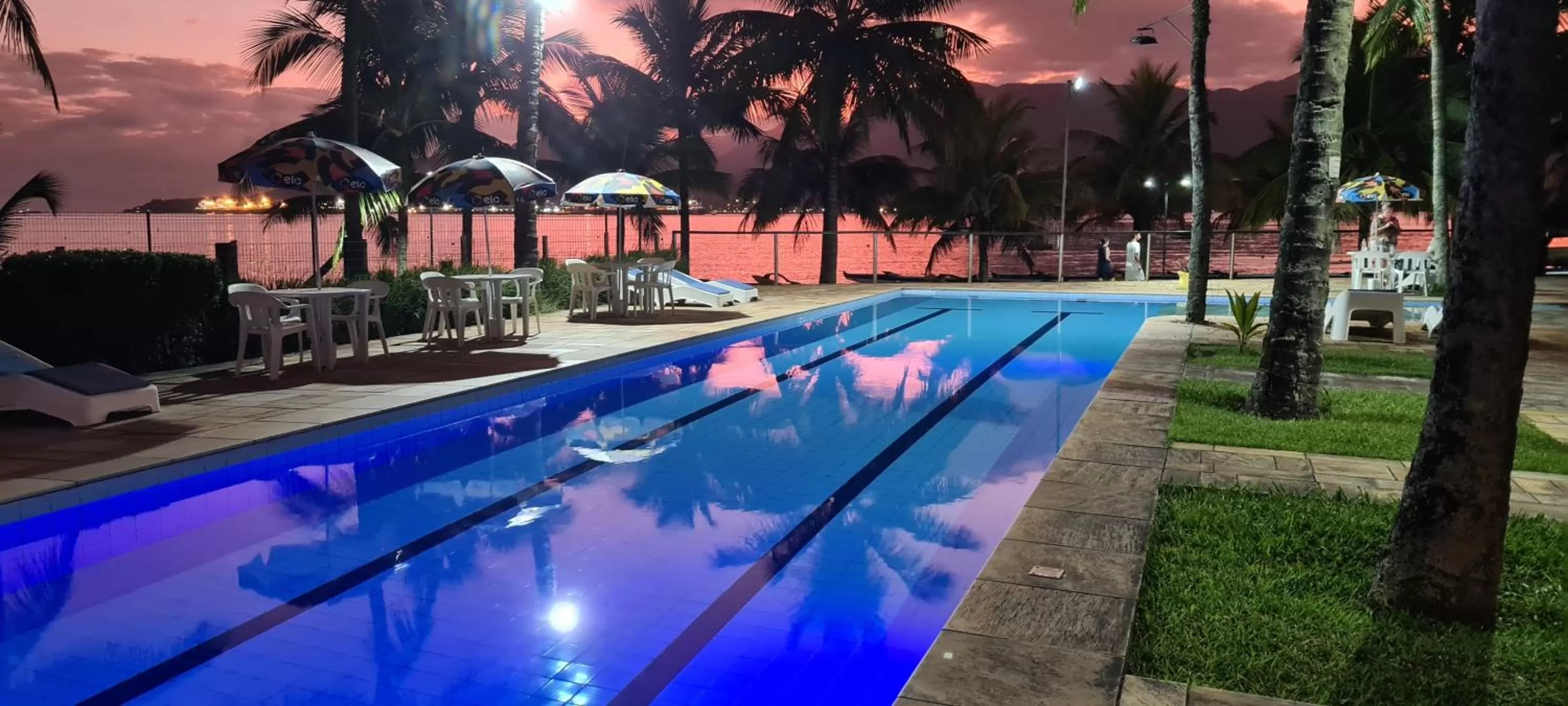 Swimming pool in Pousada Casa Amarela