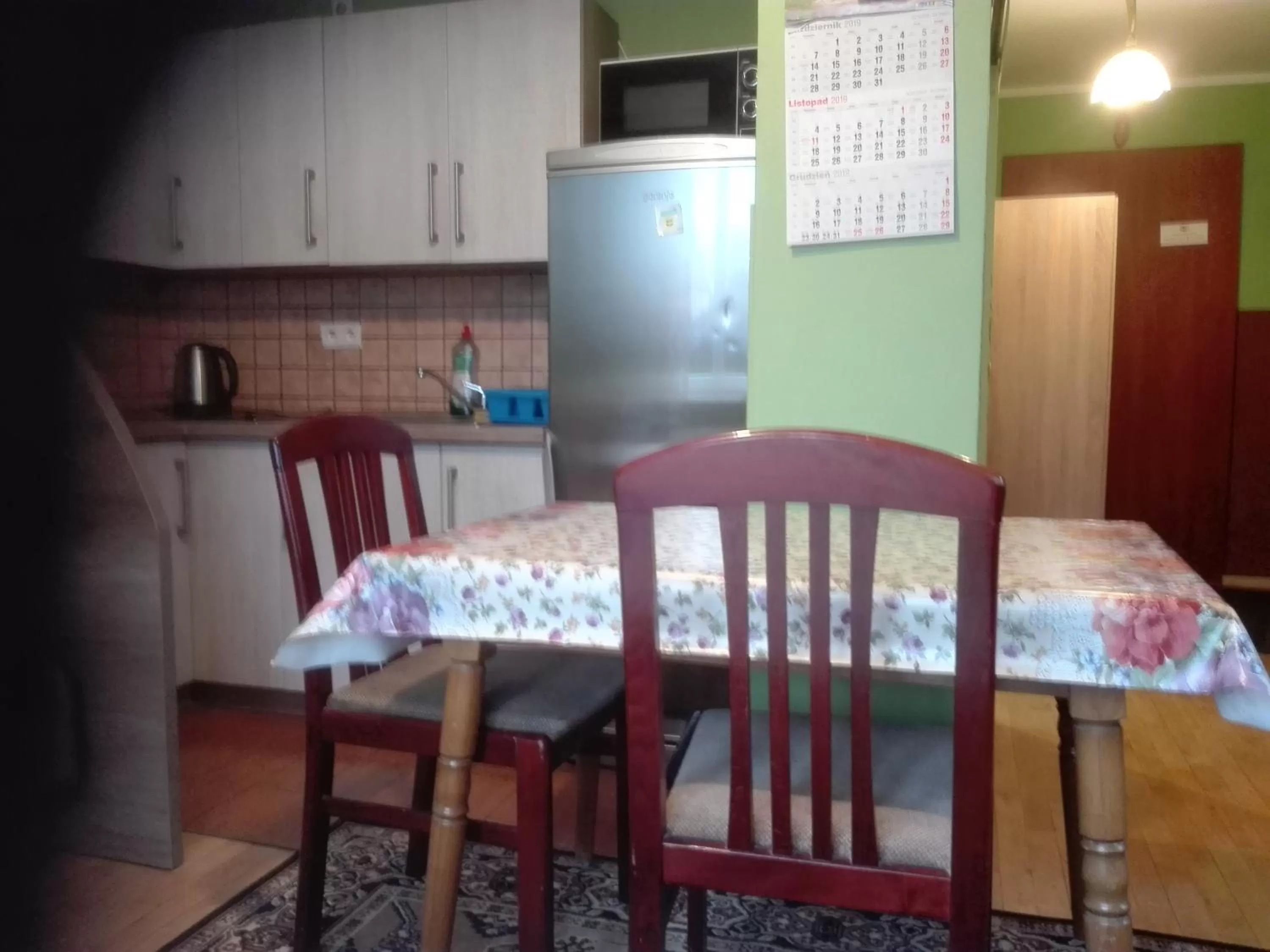 Kitchen or kitchenette, Dining Area in Noclegi16