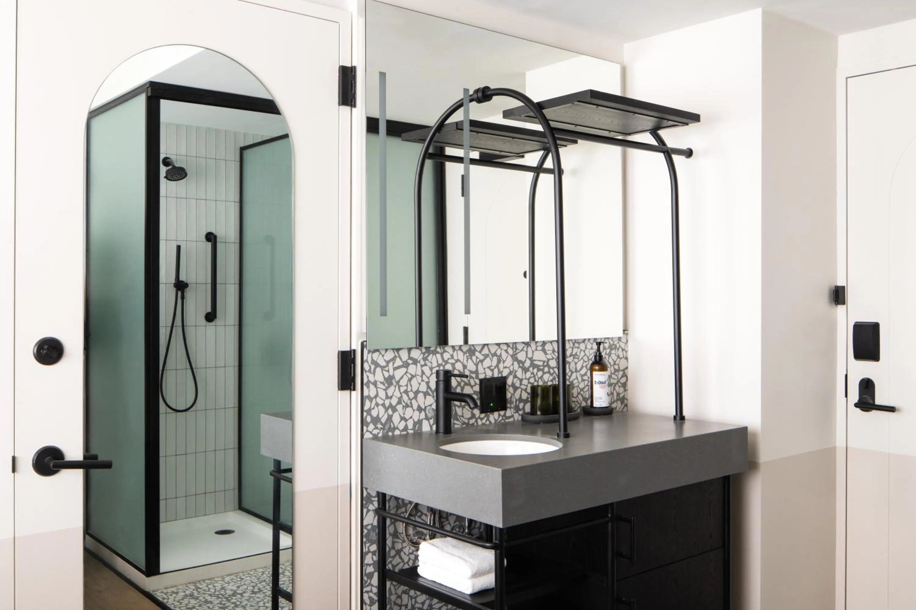 Bathroom in Motto By Hilton New York City Times Square