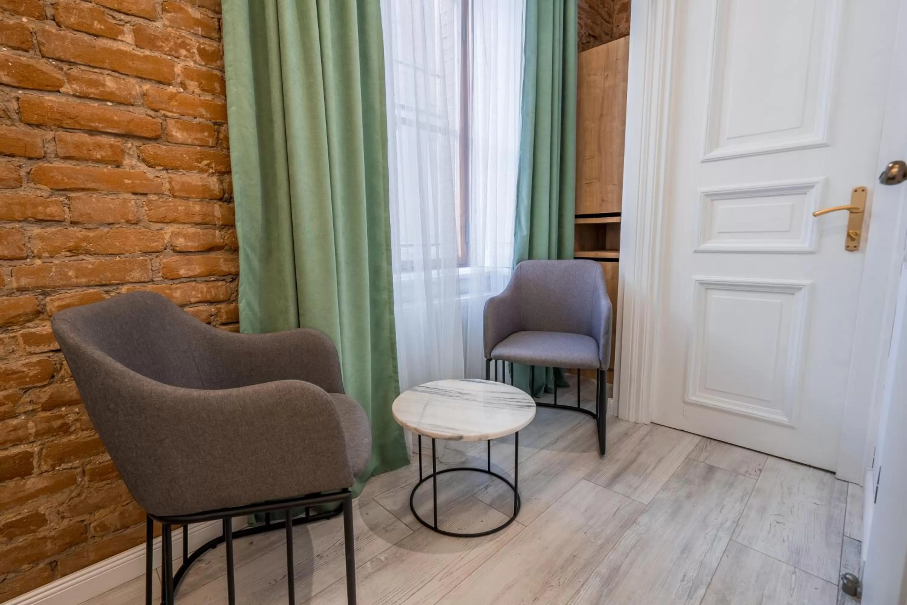 Seating Area in Mini Hotel on Aghmashenebeli Ave