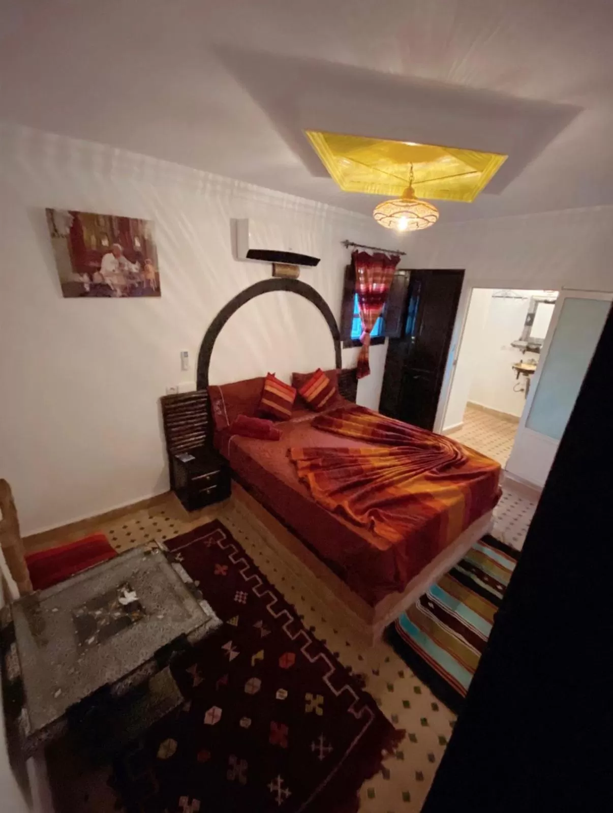 Bed in Riad Salma de Groot