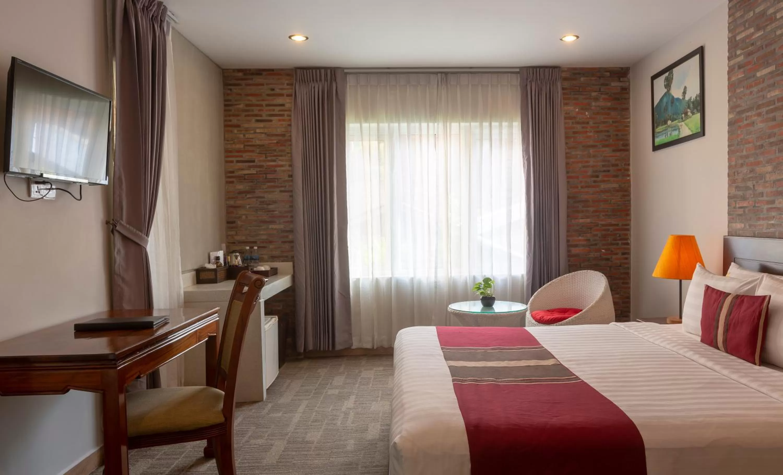 Bedroom, Bed in Sovanna Hotel