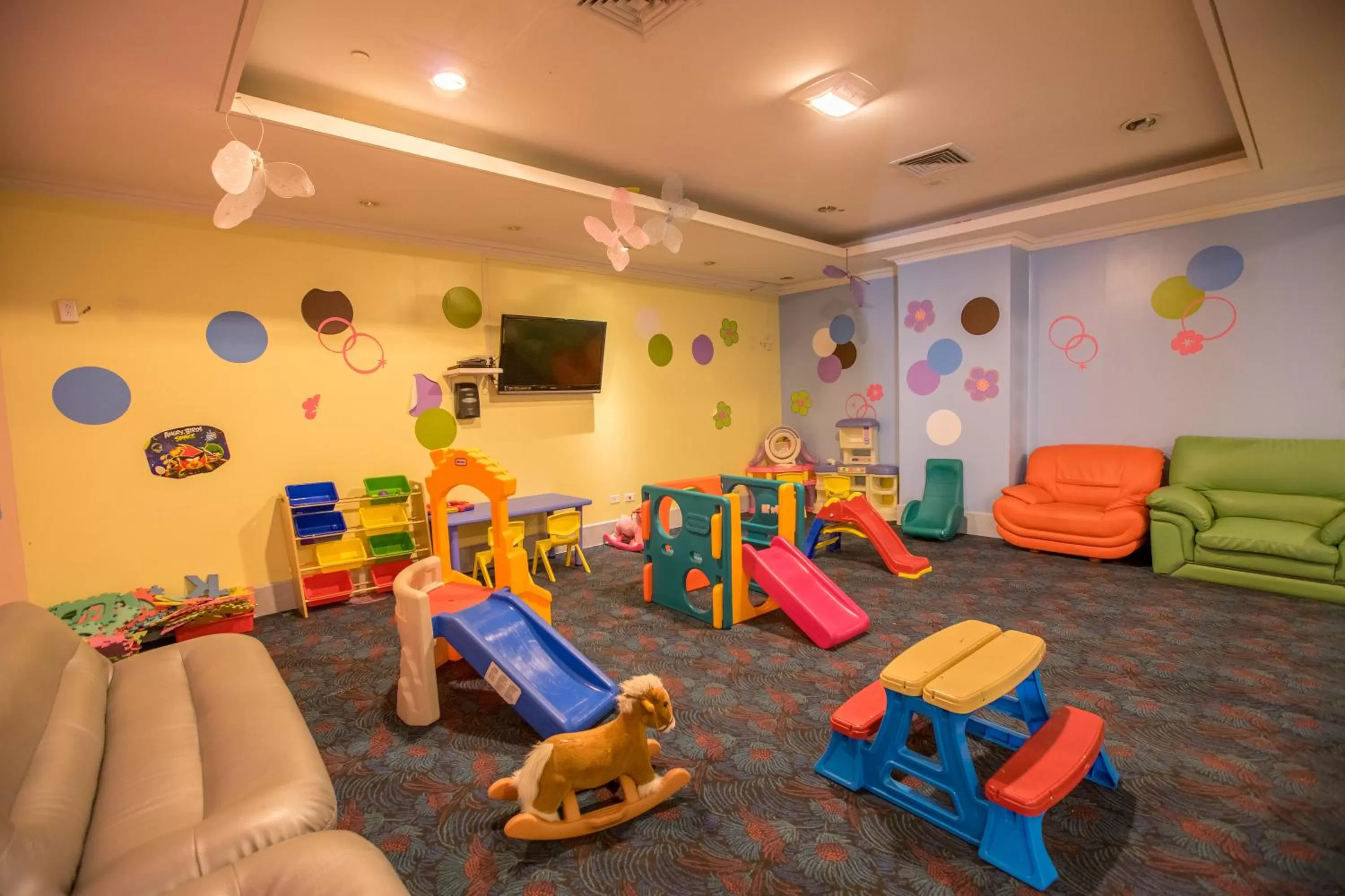 Children play ground in Royal Orchid Hotel Guam
