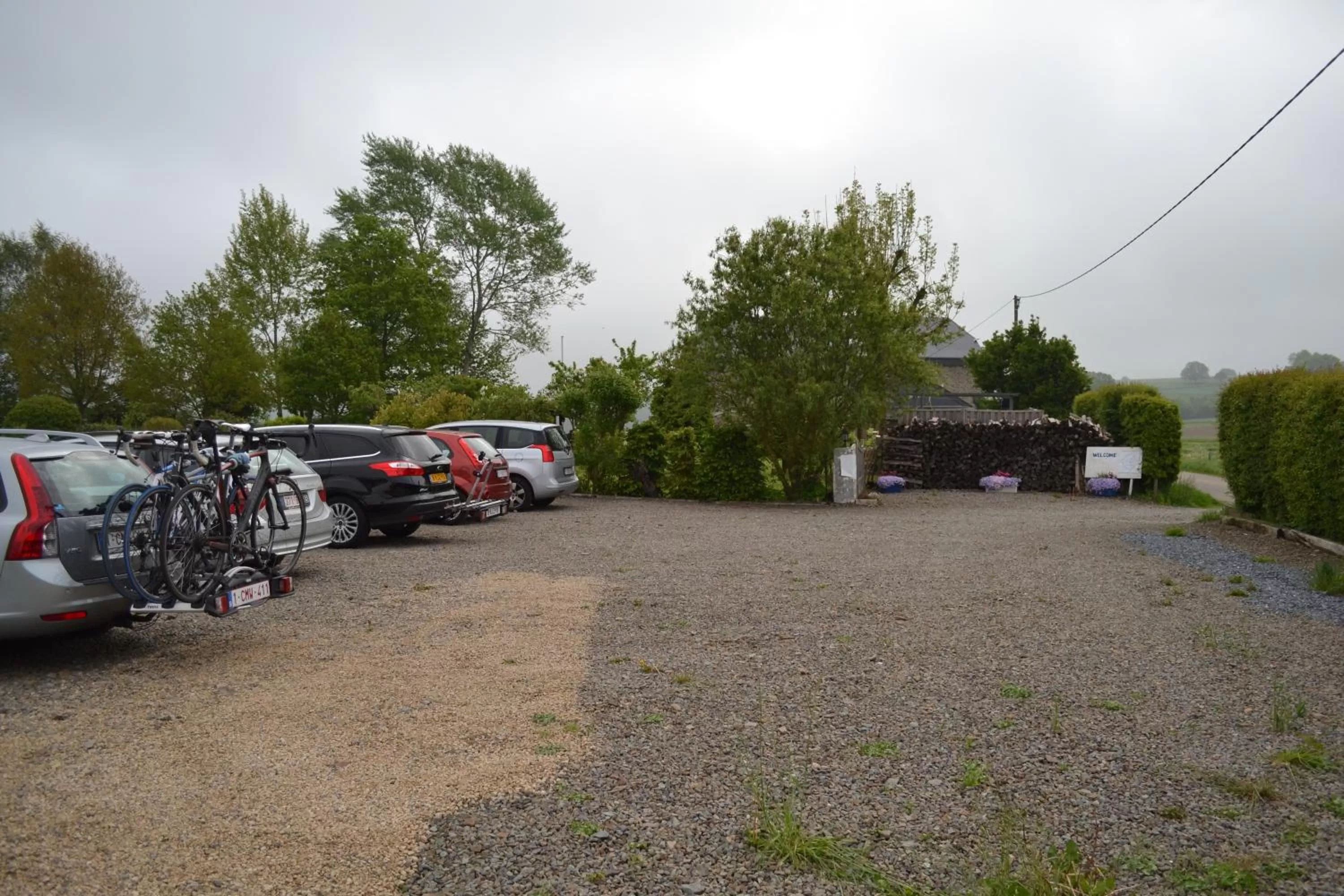 Parking in B&B La Niouche