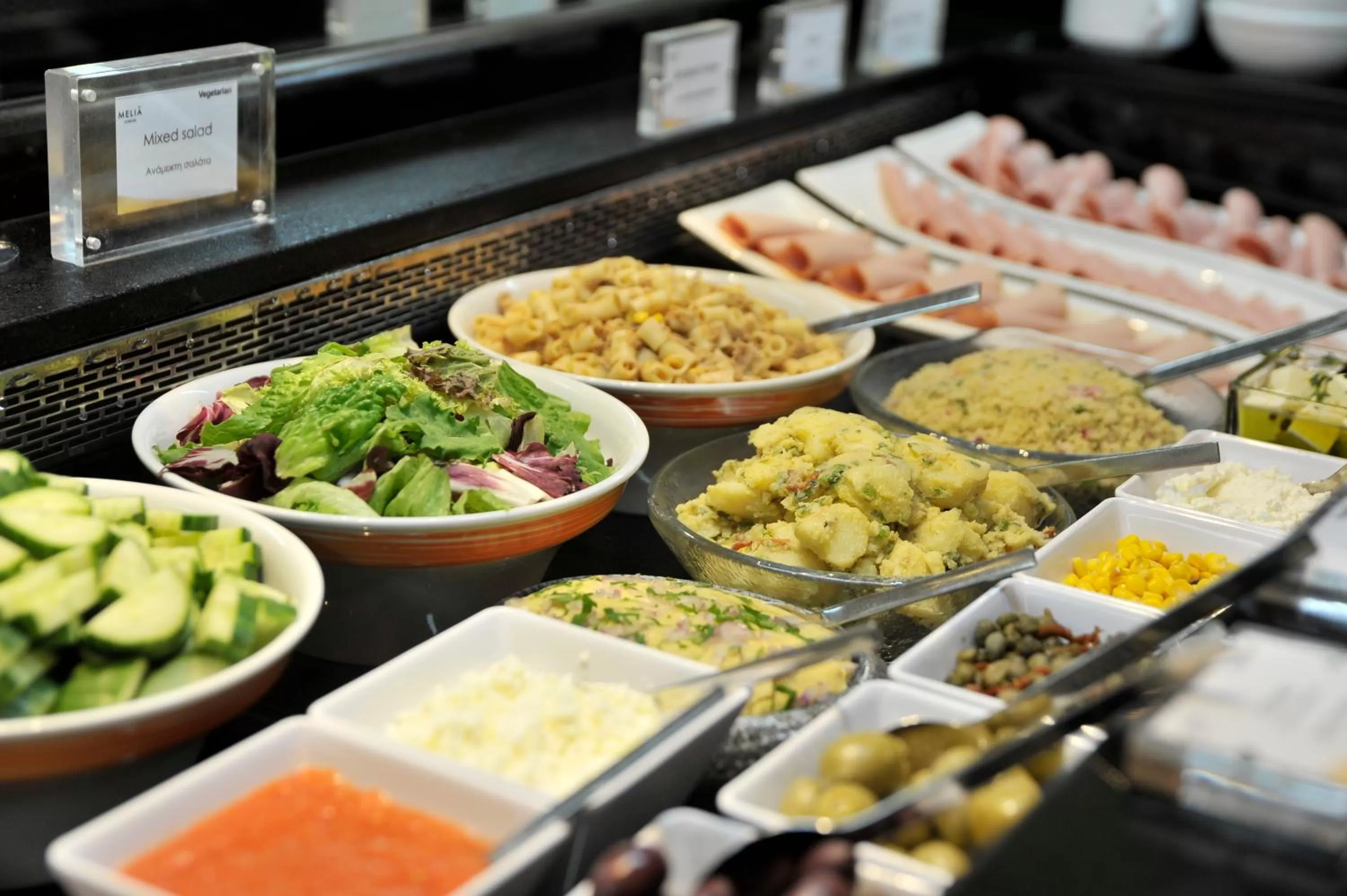 Buffet breakfast in Melia Athens