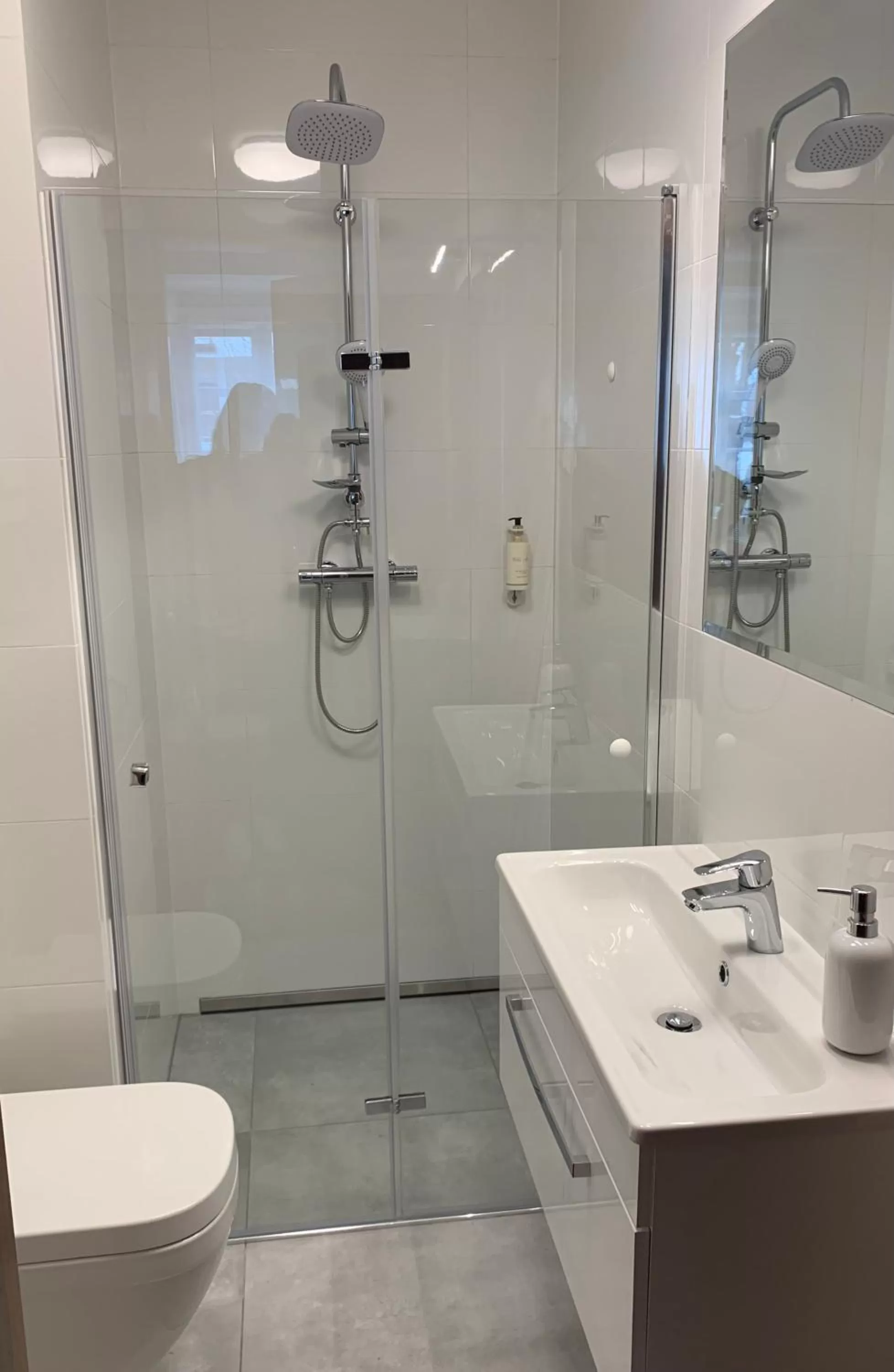 Shower in Willa Marea