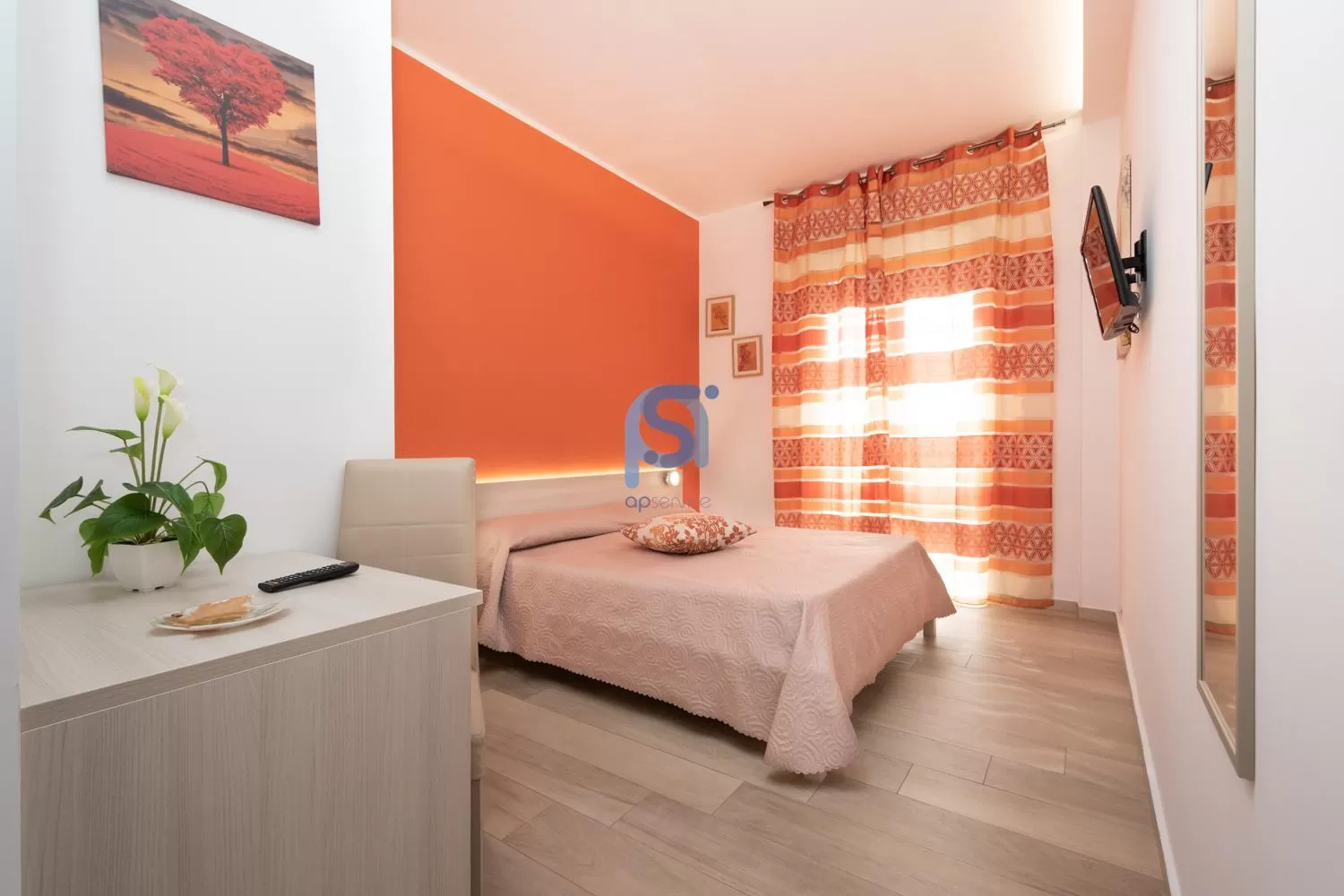 Bedroom, Bed in B&B Panorama - Self Check in