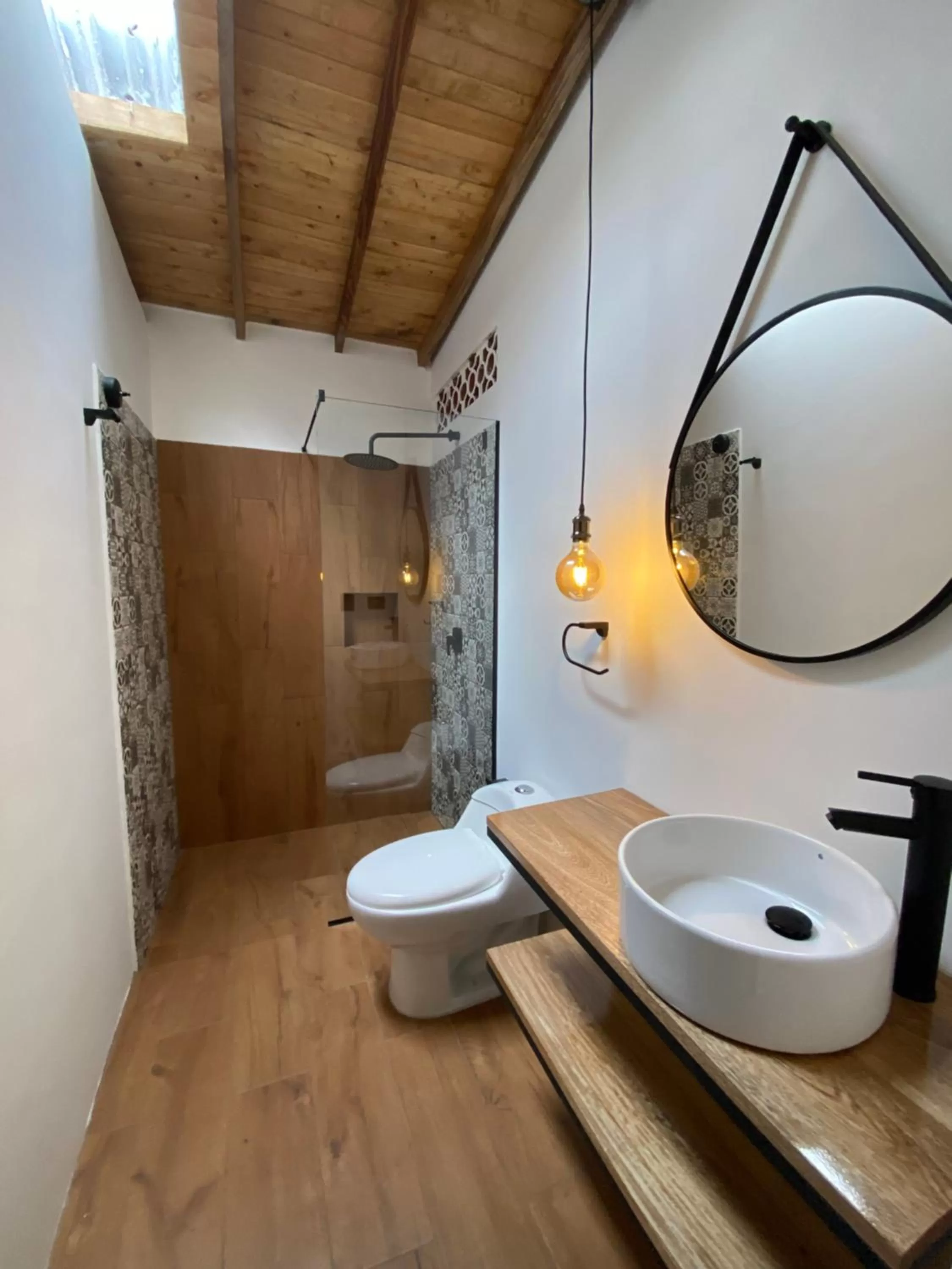 hair dresser, Bathroom in Casa Medallo