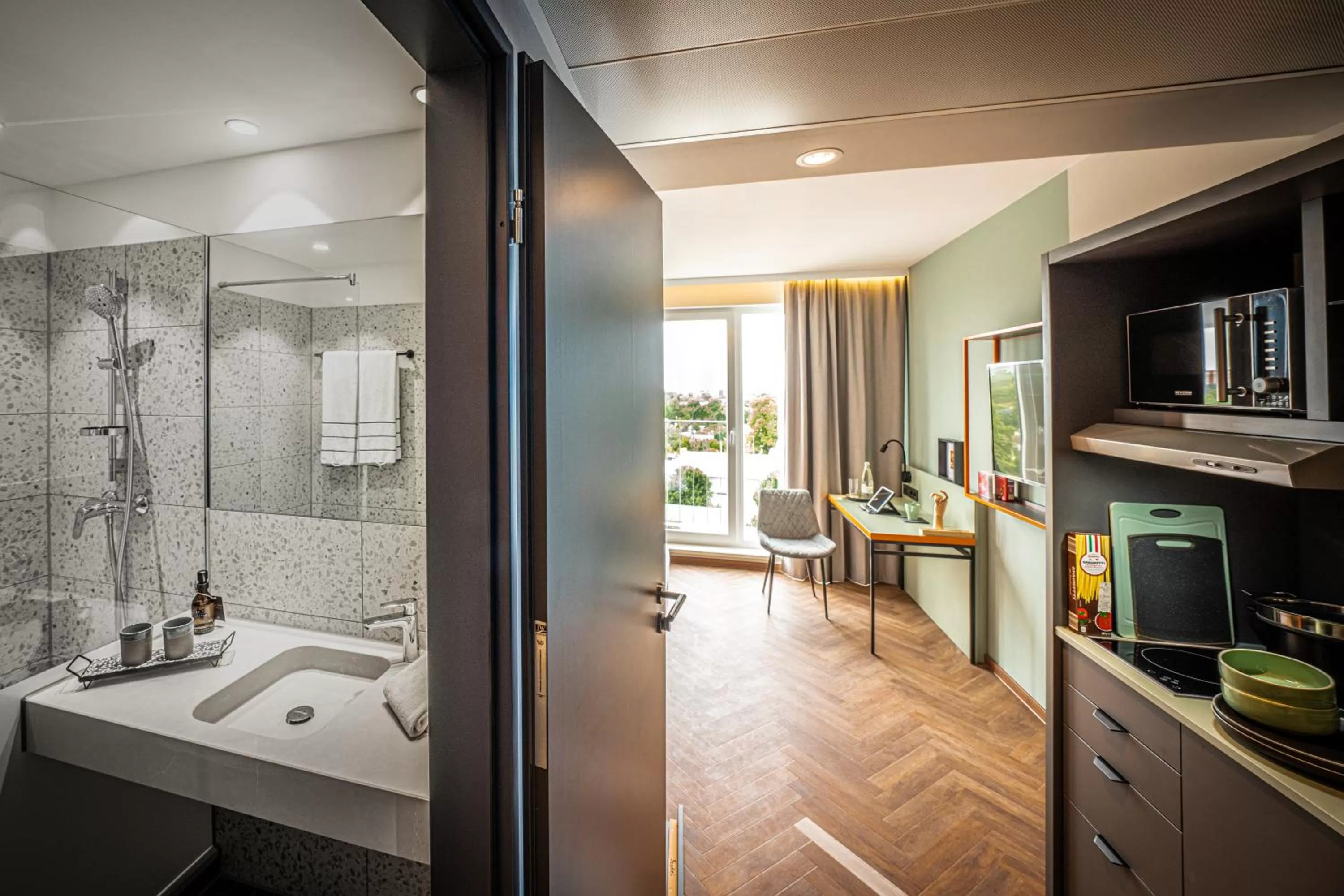 Photo of the whole room in LOGINN Hotel Berlin Airport