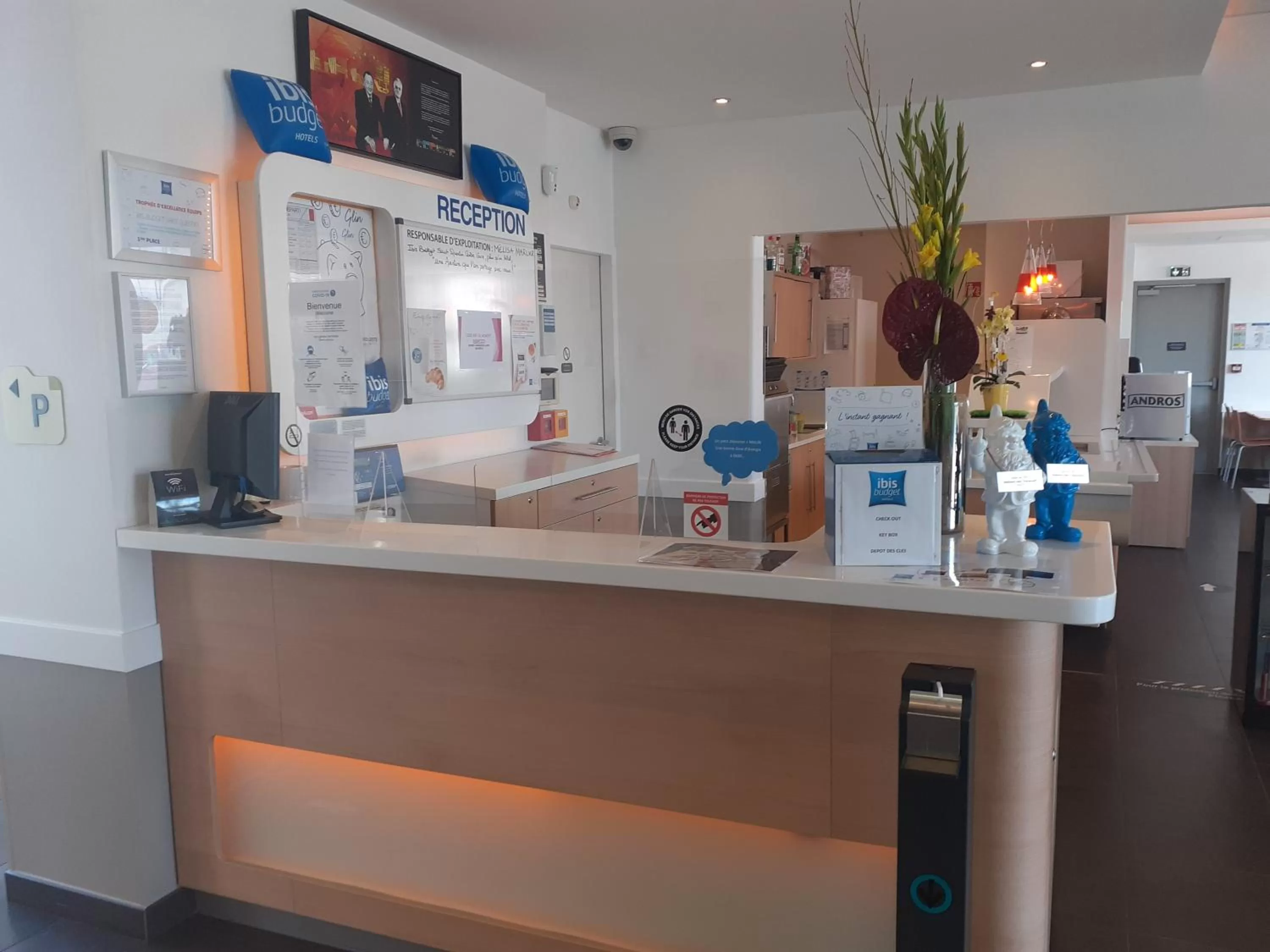 Property building in ibis budget Saint-Quentin Centre Gare