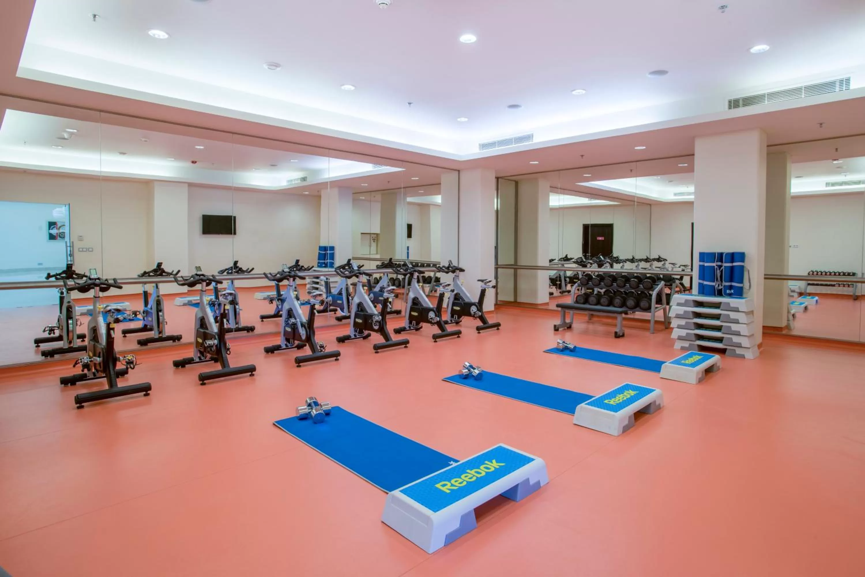 Fitness centre/facilities in Crowne Plaza Riyadh - RDC Hotel & Convention by IHG
