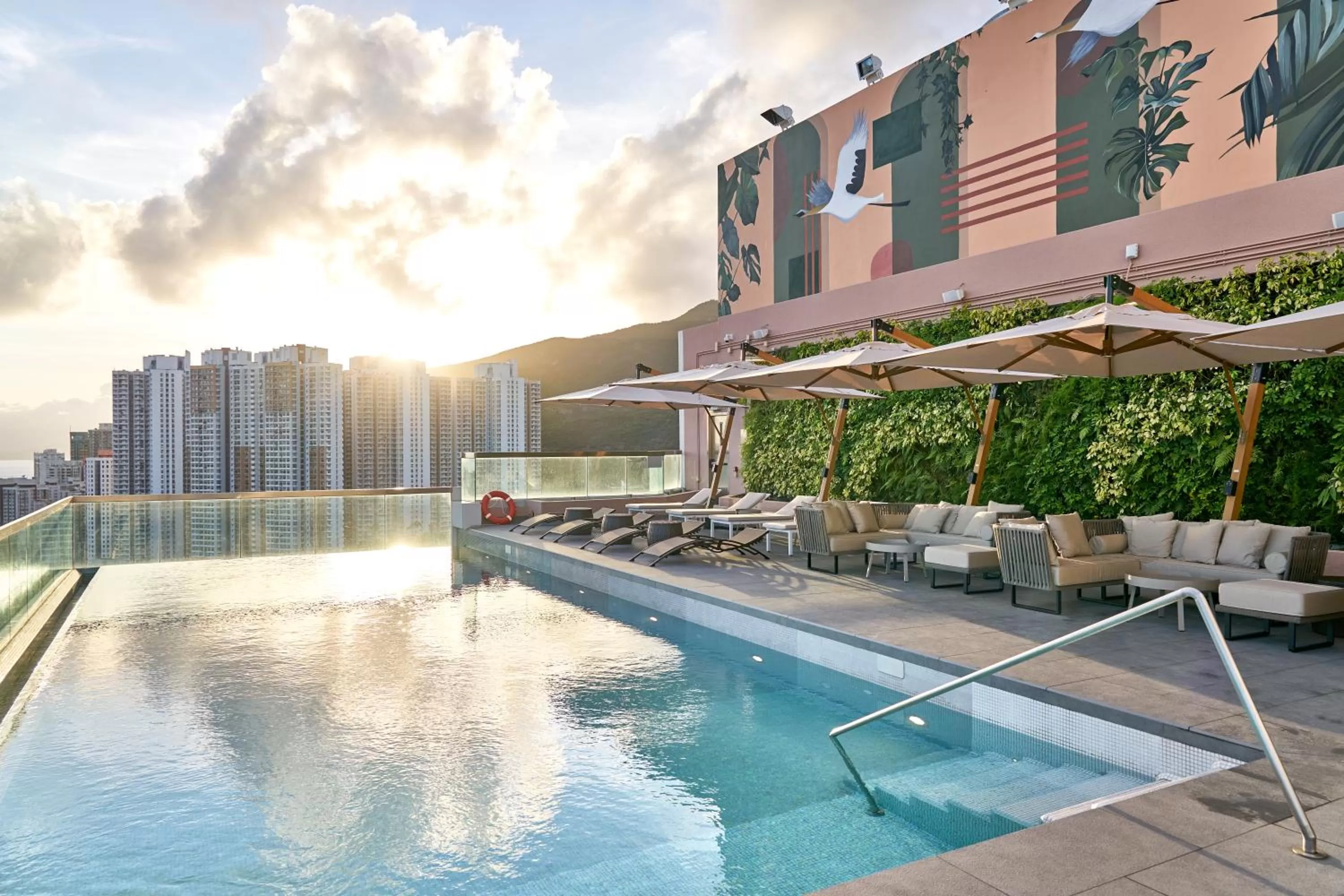 Swimming pool in the Arca