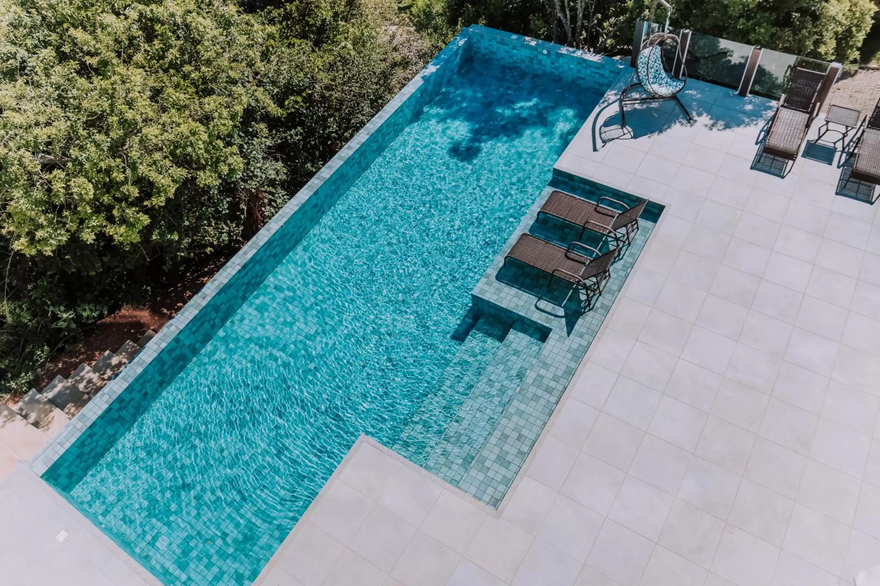 Swimming pool in Pousada Peninsula de Buzios