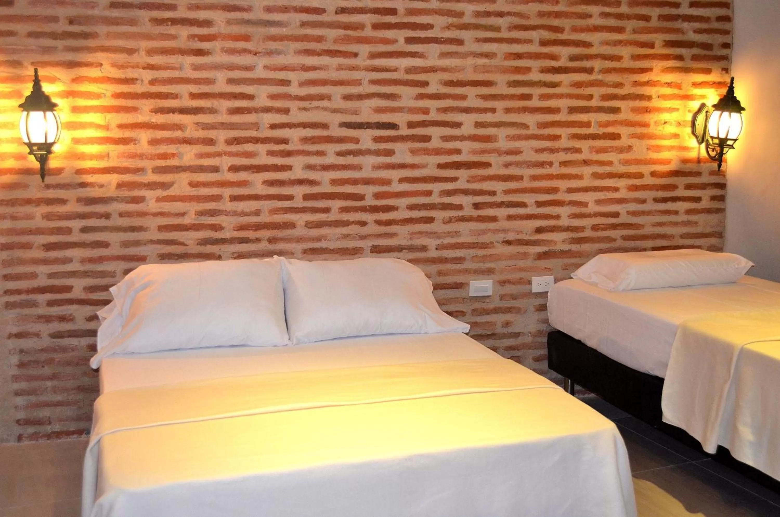 Bed in Hotel Galeria la Trinidad