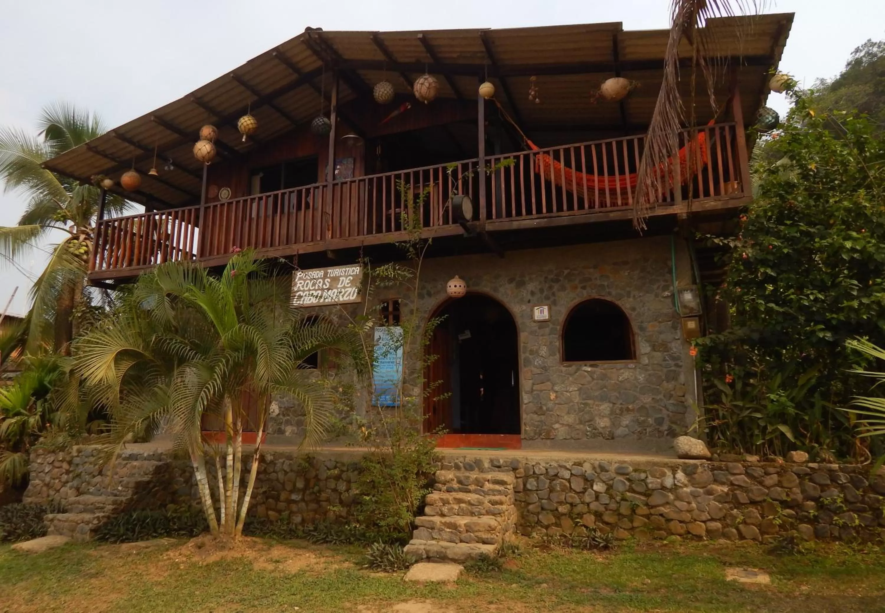 Facade/entrance, Property Building in Posada Turística Rocas De Cabo Marzo
