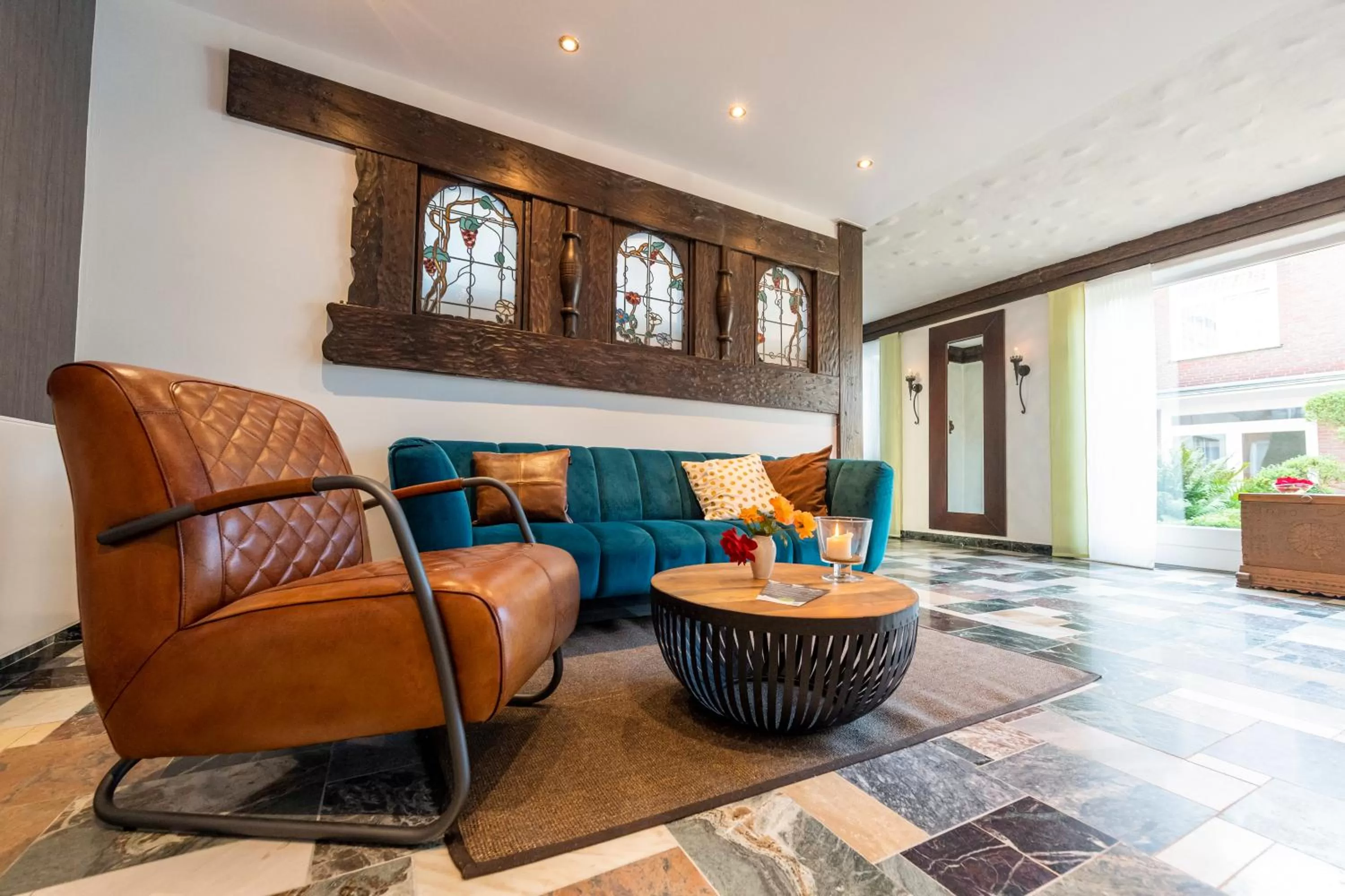 Lounge or bar, Seating Area in Ferienhotel Haus Becker