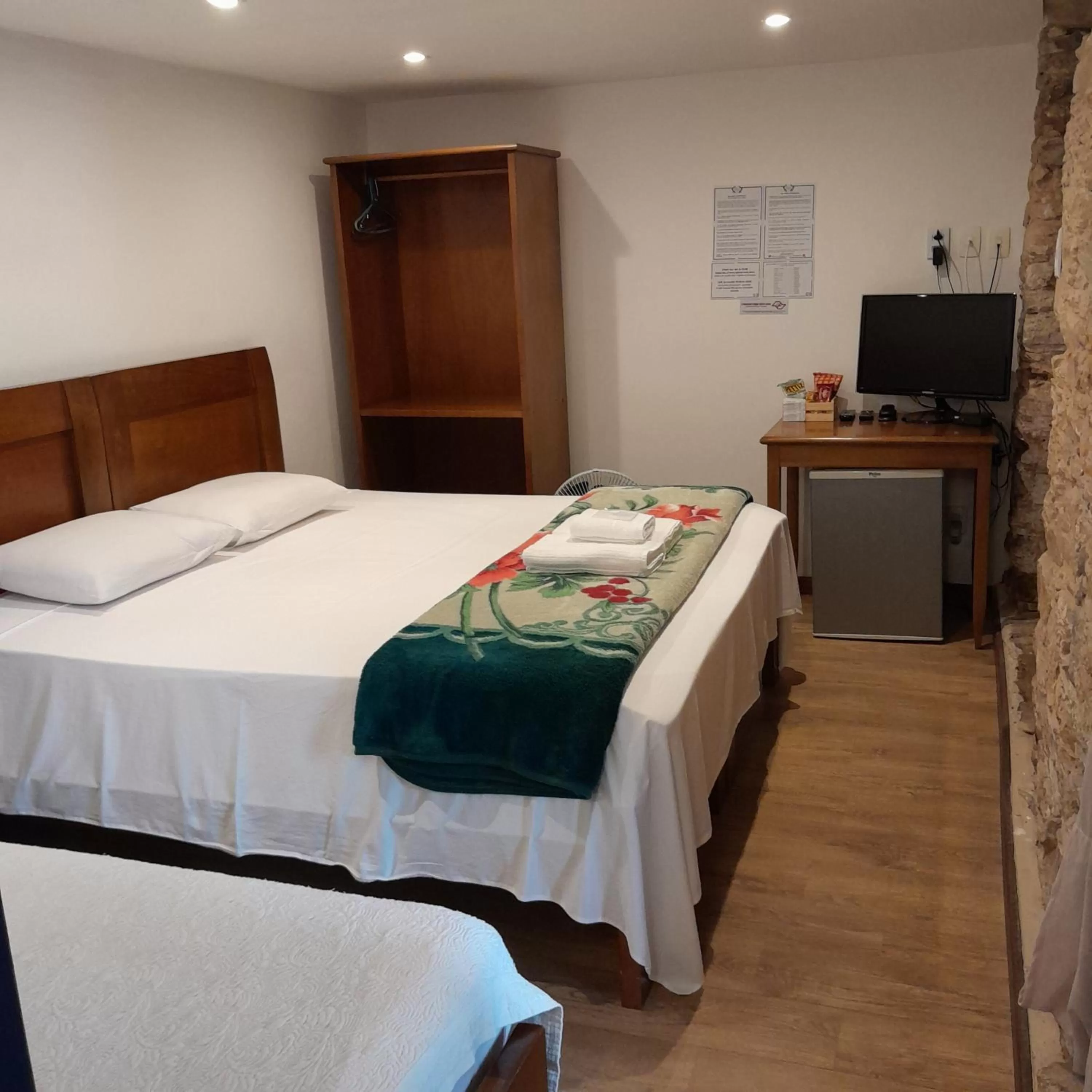 Bed in Hotel Barroco Mineiro