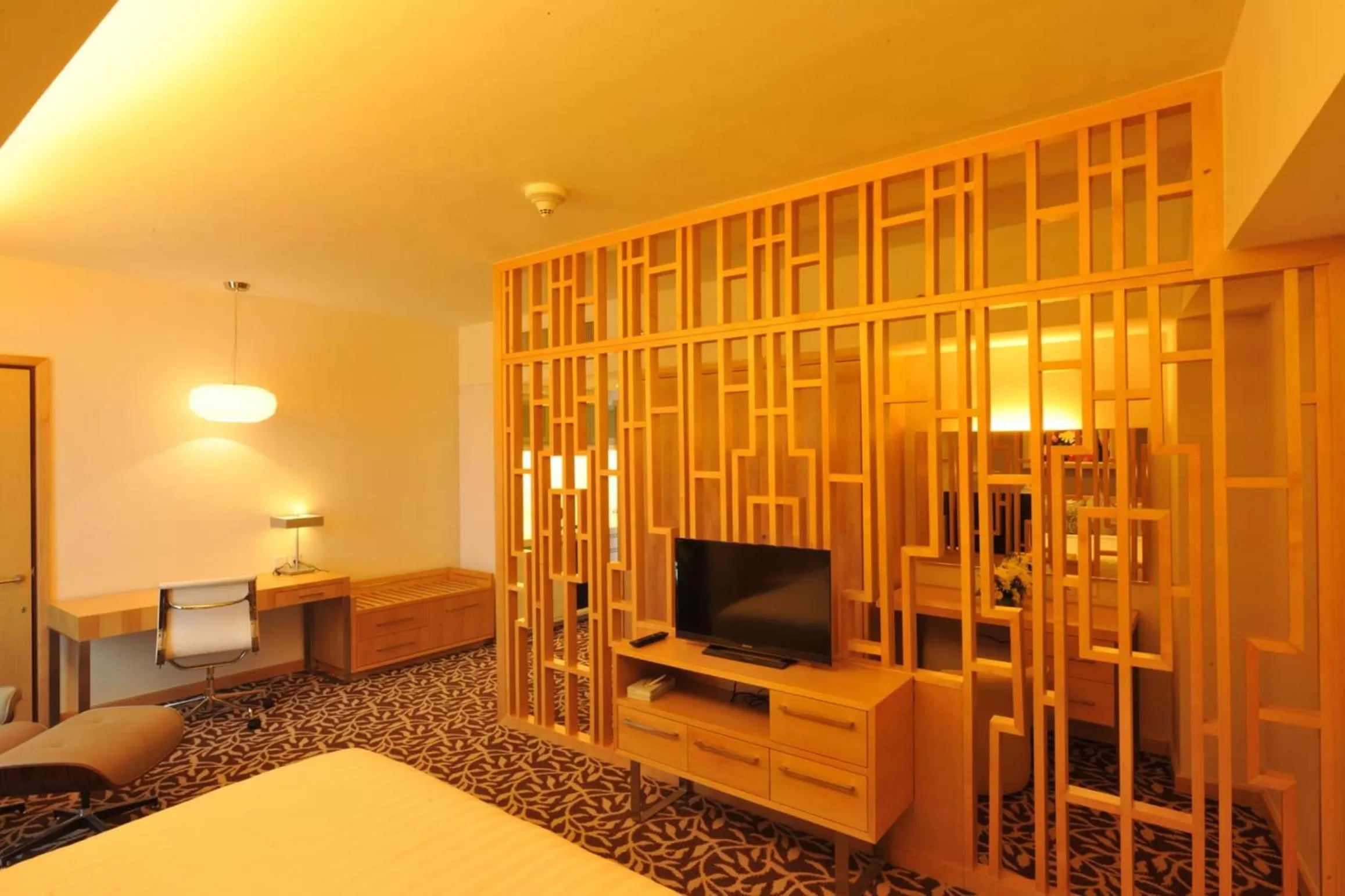 Photo of the whole room, Bed in The Everly Putrajaya