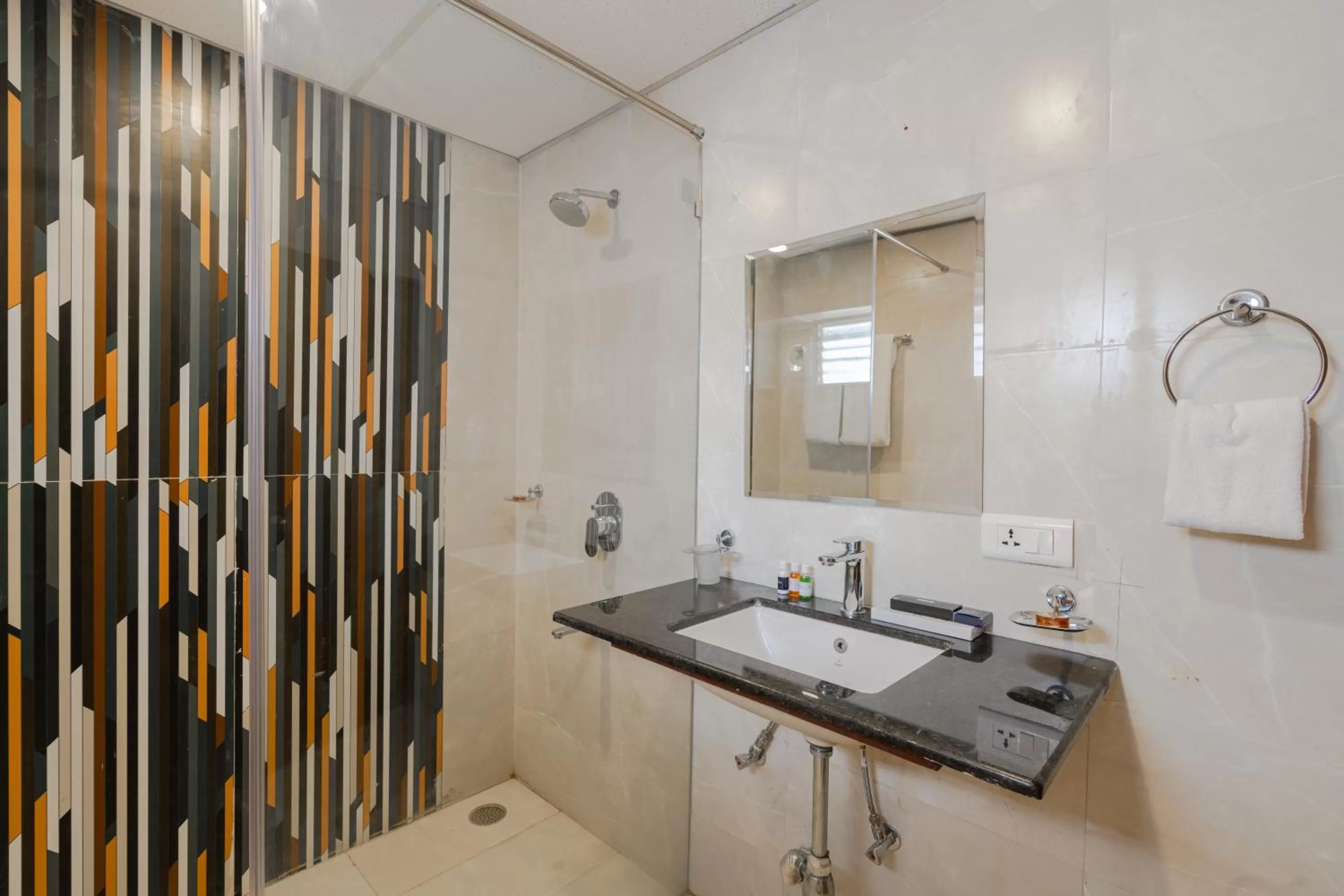 Bathroom in Hotel Akoya - HITECH City Hyderabad